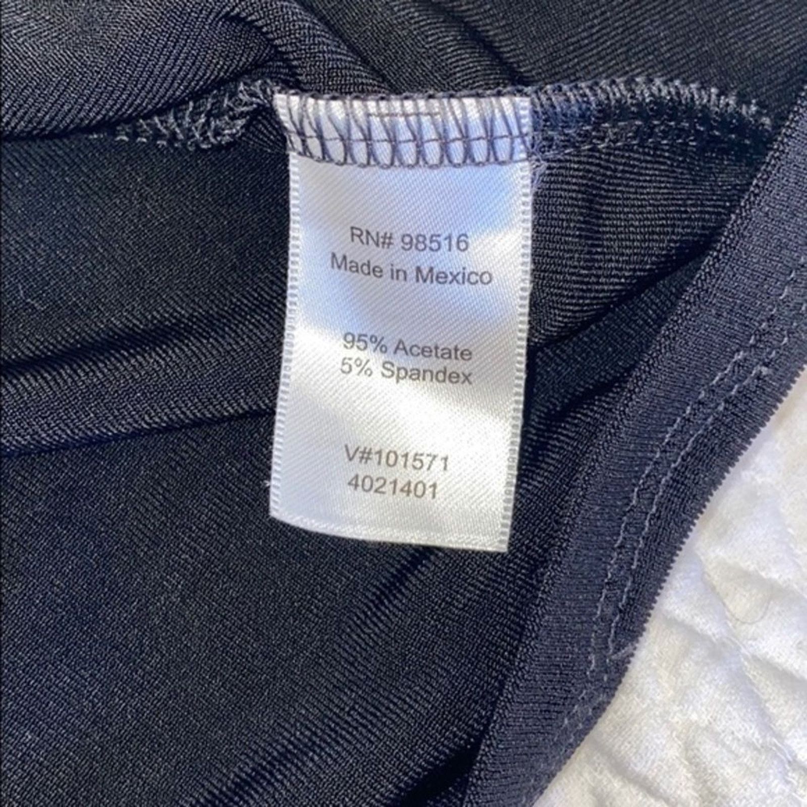 Coldwater Creek Coldwater Creek Black Cowl Neck Tank Top | Sz M Size M / US 6-8 / IT 42-44 - 5 Thumbnail