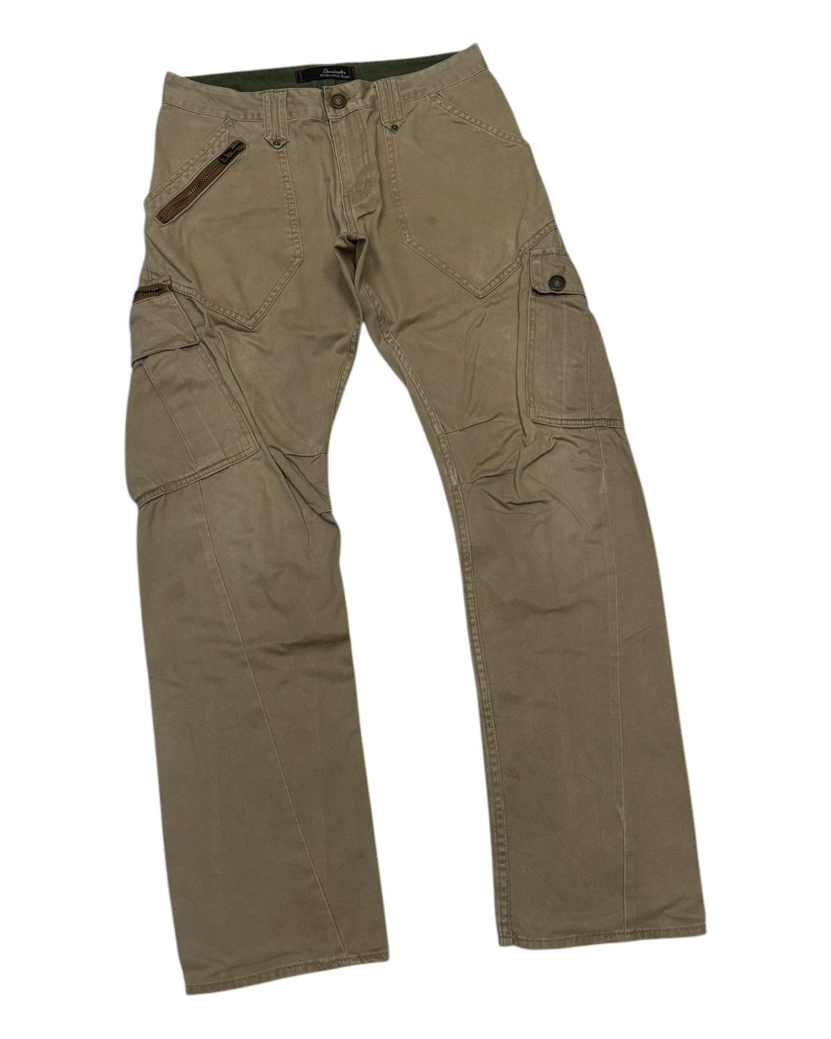 If Six Was Nine × Vintage 💥TWISTED💥DOMINATE MULTI POCKET CARGO PANTS Size US 33 - 3 Thumbnail