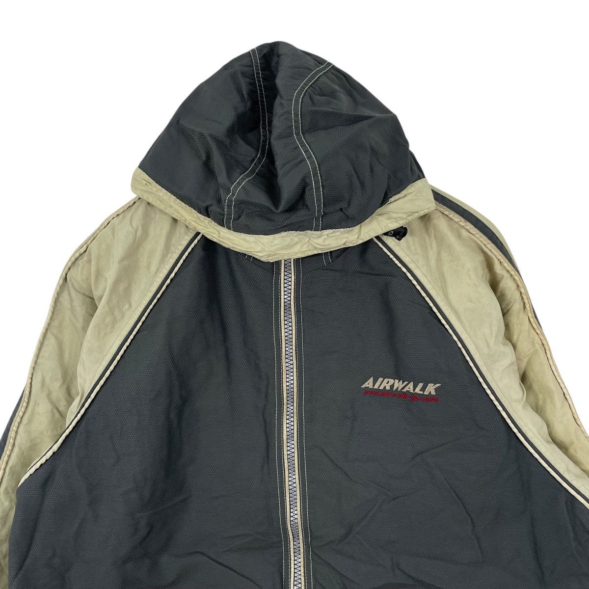Airwalk Vintage Airwalk Hoodie Zipper Parka Jacket Size US L / EU 52-54 / 3 - 2 Thumbnail