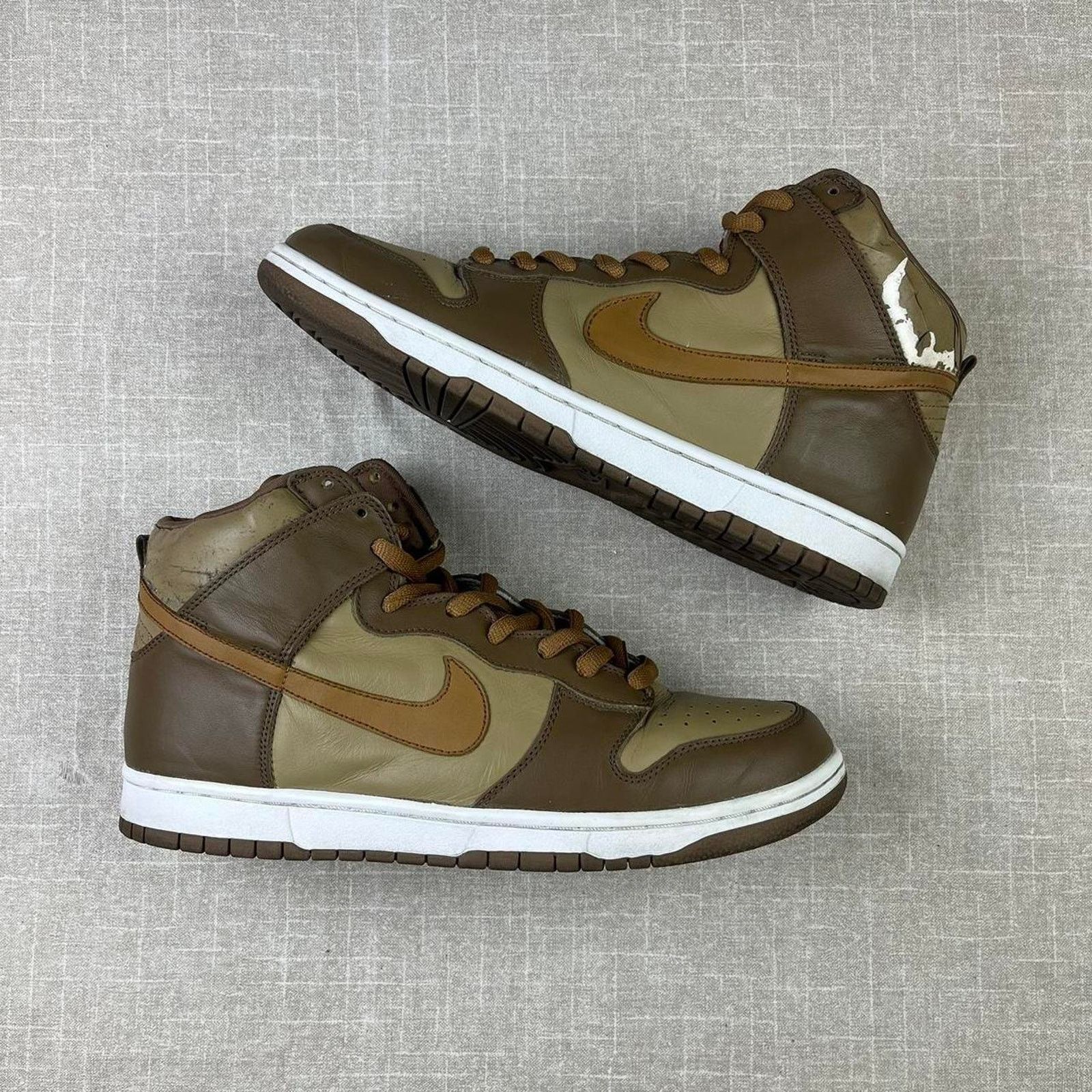 Nike 2003 Nike Dunk High “Maple" Size US 12 / EU 45 - 3 Thumbnail