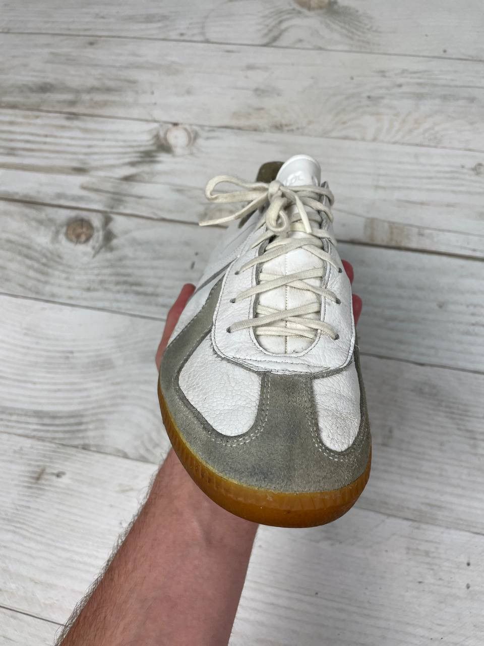 Other GAT BW Sport Army Trainer Bundeswehr Shoes Leather Sneakers Size US 9 / EU 42 - 18 Thumbnail