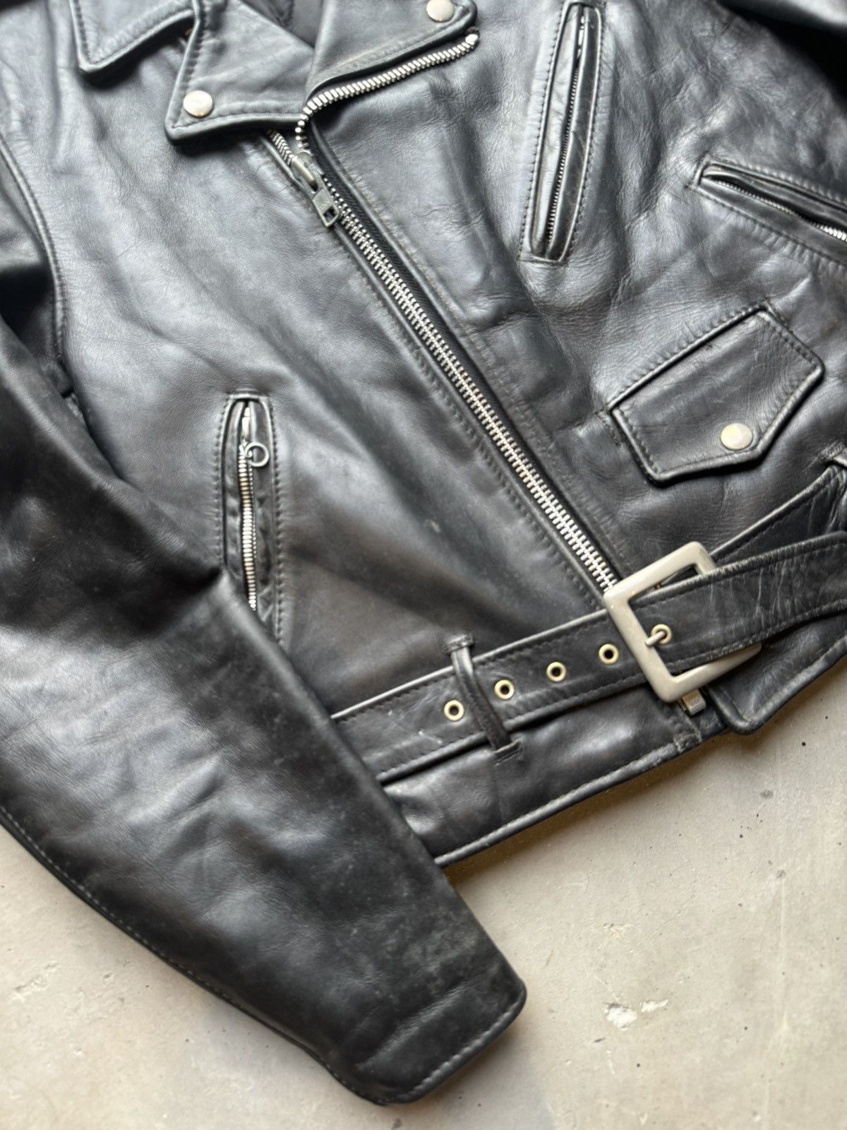 Schott Schoot Perfecto Biker leather jacket Size US S / EU 44-46 / 1 - 3 Thumbnail