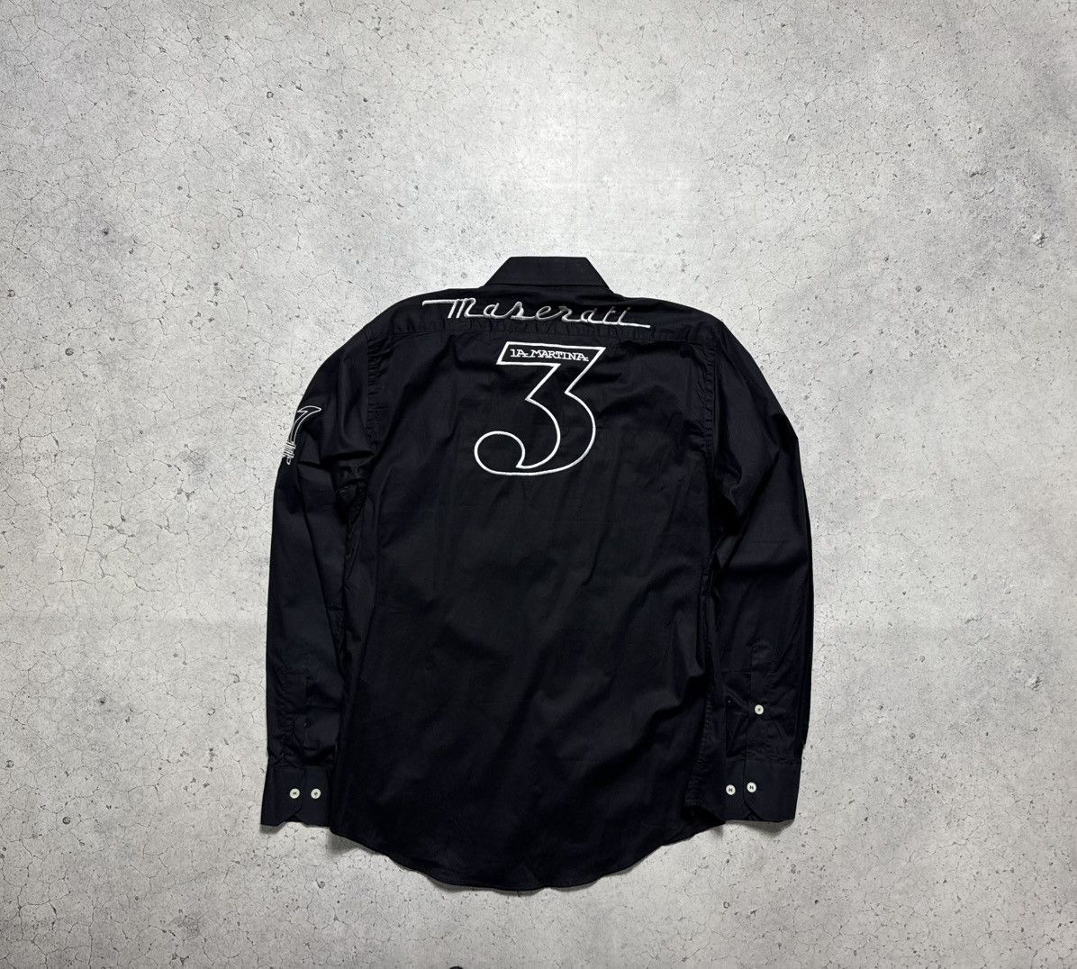 La Martina La Martina Argentina Maserati #3 Button Up Shirt Black Size US XL / EU 56 / 4 - 12 Thumbnail