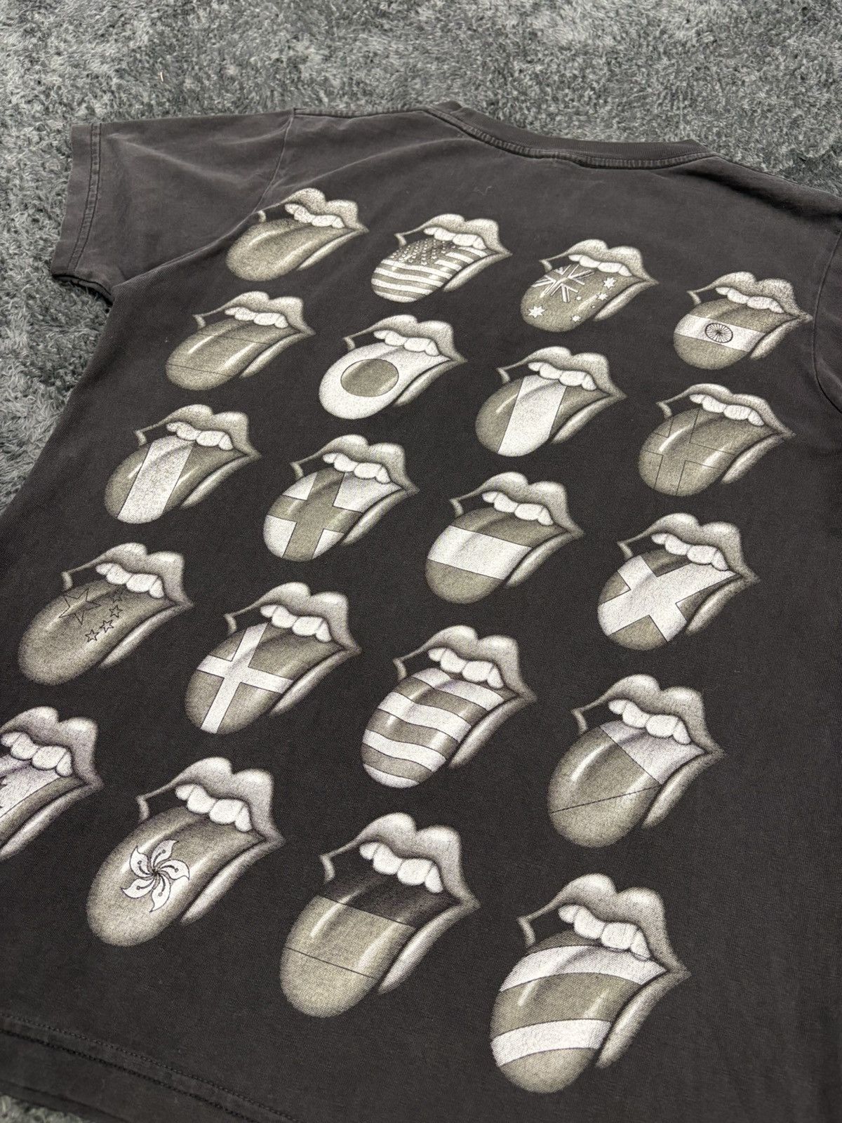 Band Tees Vintage Rare International Rolling Stones Tee Size US S / EU 44-46 / 1 - 5 Thumbnail