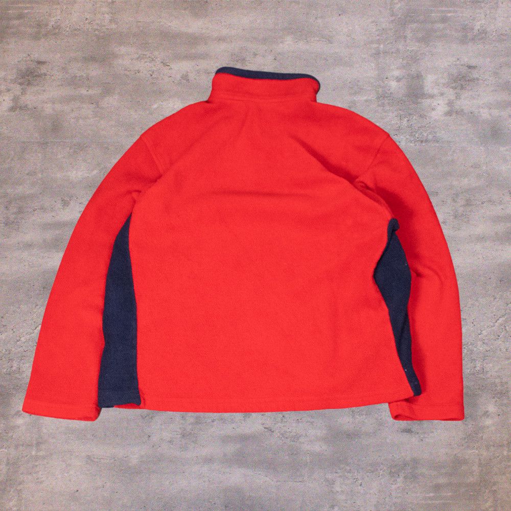 Vintage Vintage 1990s Weather Spirits Red Half Zip Fleece Jacket Size US M / EU 48-50 / 2 - 2 Thumbnail