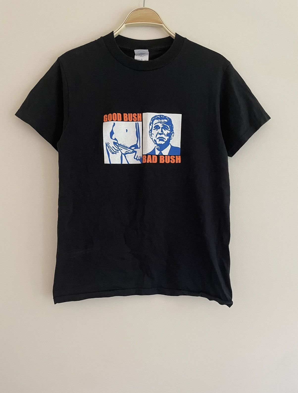 Vintage Vintage Y2K Bush Art Graphic Tee NSFW Unsoundrags Hanes Size US S / EU 44-46 / 1 - 1 Thumbnail