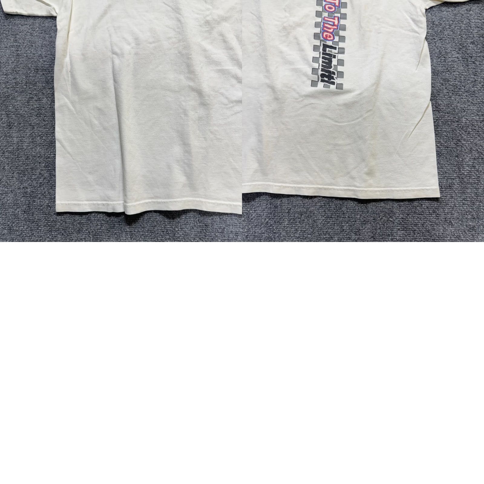 Hanes Hanes Las Vegas T-Shirt Men's XL White Cotton Motor Speedway Race To The Limit XS? Size US XL / EU 56 / 4 - 8 Thumbnail
