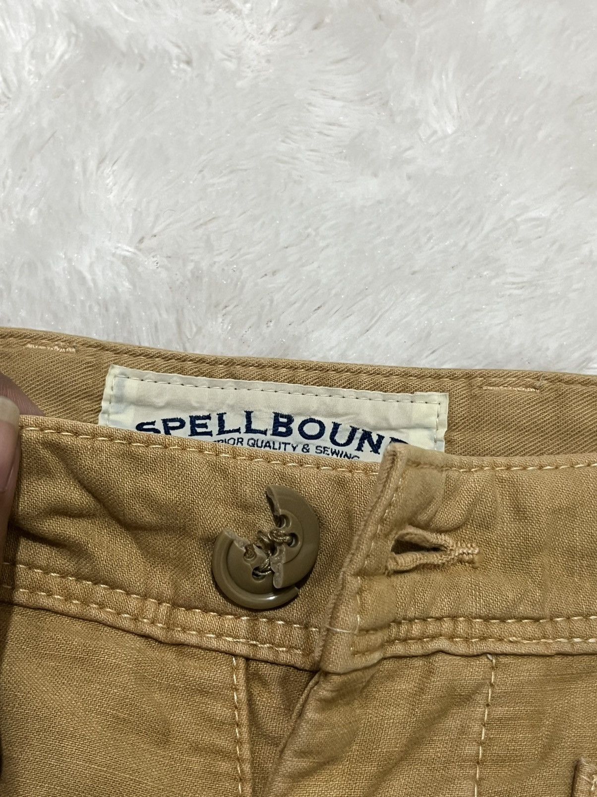 Other Spellbound Domingo Japan Utility Cargo Workwear Pants Beige Size US 30 / EU 46 - 15 Thumbnail