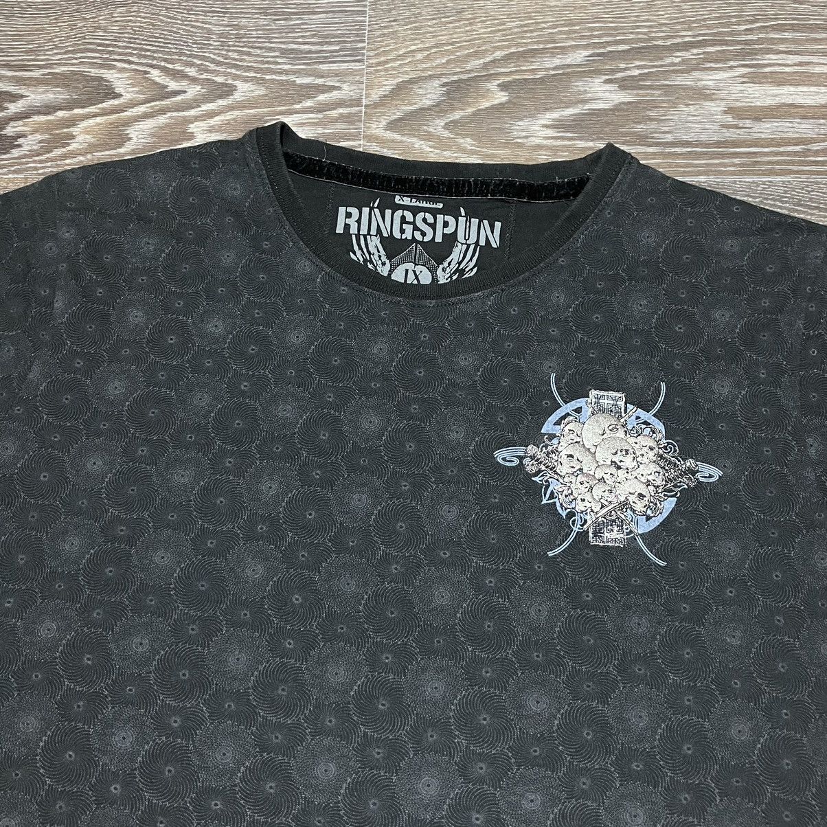 Ringspun Crazy💀RINGSPUN Dynasty Samurai Print Embellished T-shirt Size US L / EU 52-54 / 3 - 3 Thumbnail