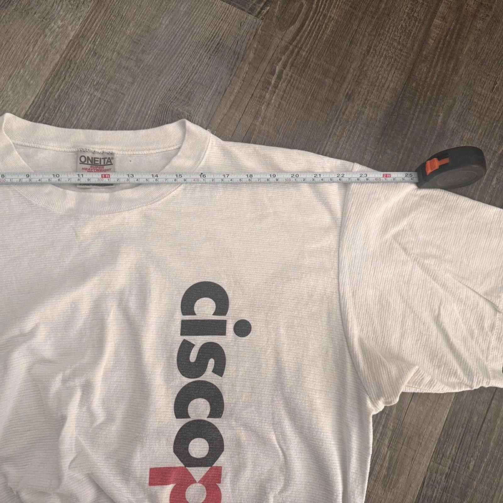 Vintage ONEITA • VNTG "Cisco Pro" Pre-Shrunk Tee (XL) Size US XL / EU 56 / 4 - 3 Thumbnail
