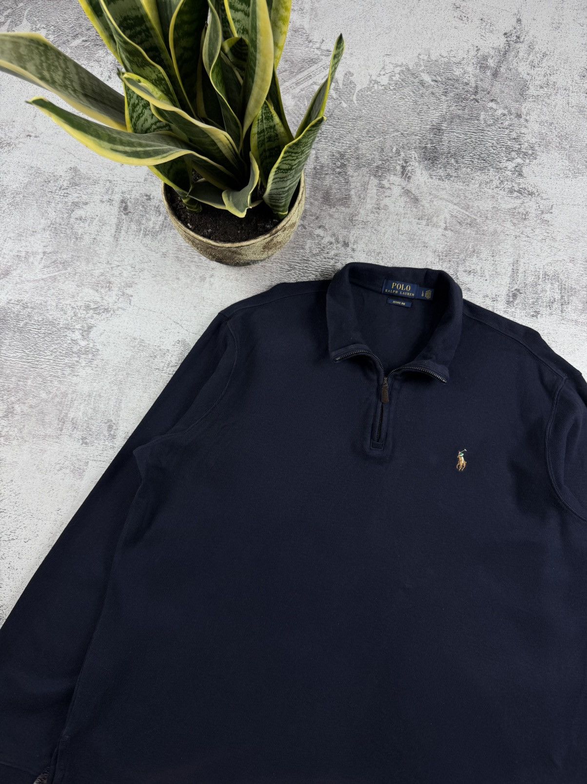 Polo Ralph Lauren Polo Ralph Lauren PRL 1/3 Zip Sweatshirt Hoodie Pullover Size US L / EU 52-54 / 3 - 4 Thumbnail