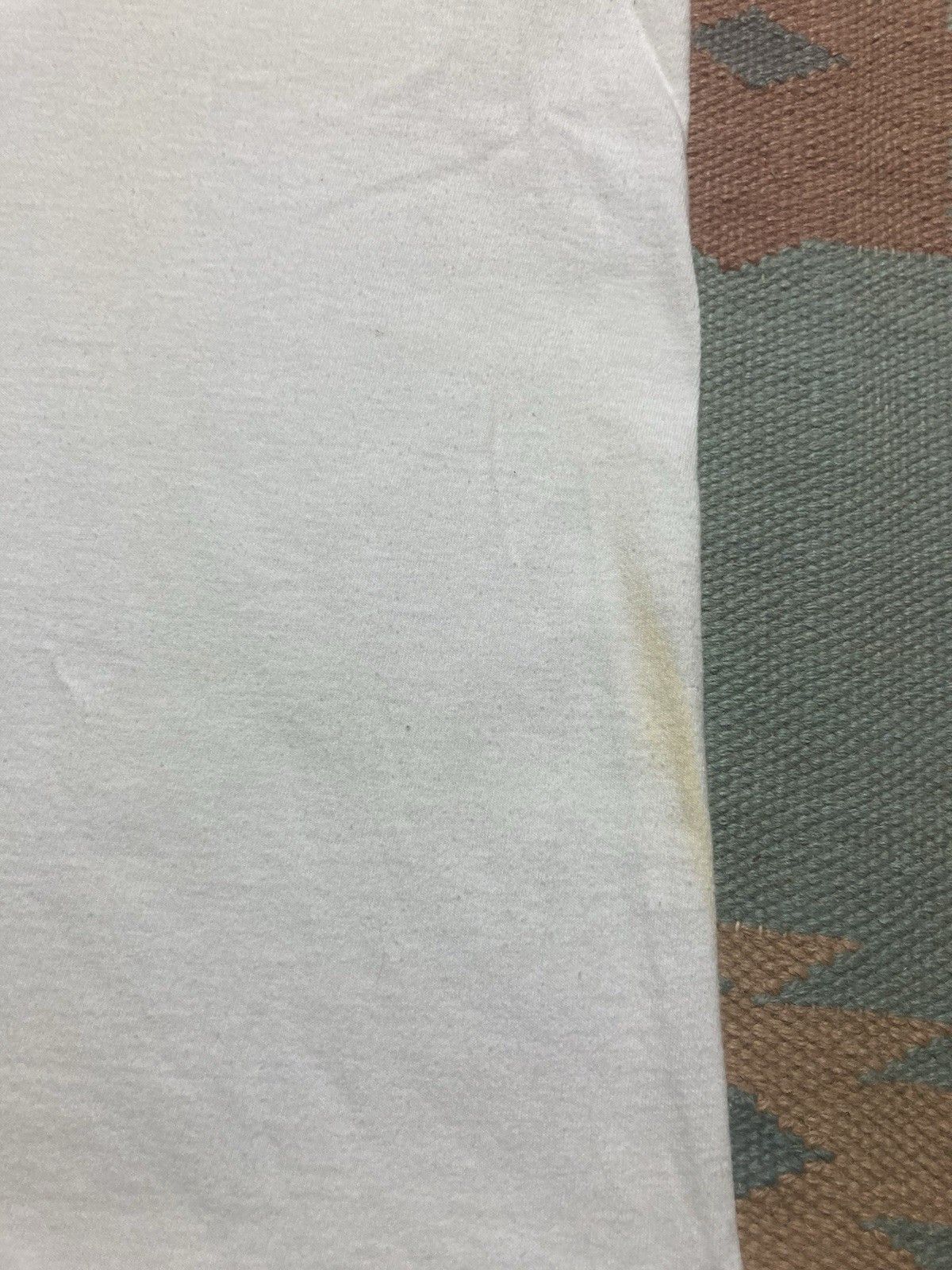 Vintage 80s blank white t shirt fruit of loom grunge worn soft XL Size US L / EU 52-54 / 3 - 3 Thumbnail