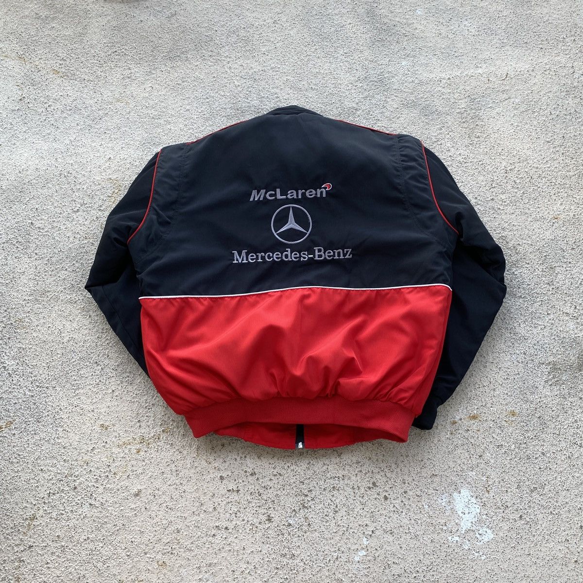 Ferrari McLaren Mercedes-Benz Santander Formula 1 Racing Jacket Size US XL / EU 56 / 4 - 2 Thumbnail