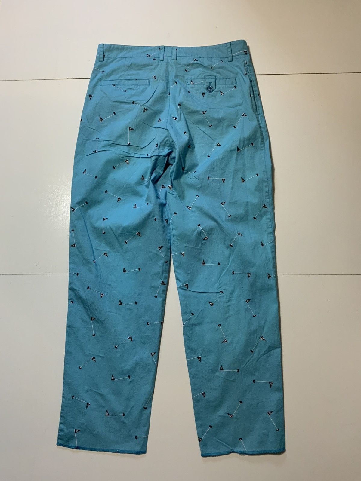 Other Rosasen Golf Flagstick Flag Pole Turquoise Performance Pants Size US 38 / EU 54 - 3 Thumbnail