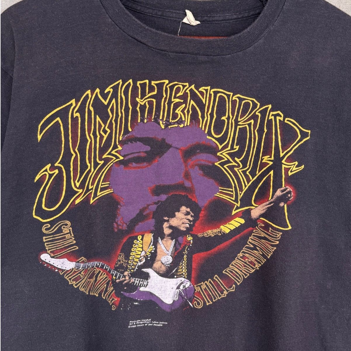 1982 deals Jimi Hendrix Still Reigning Still Dreaming Tee