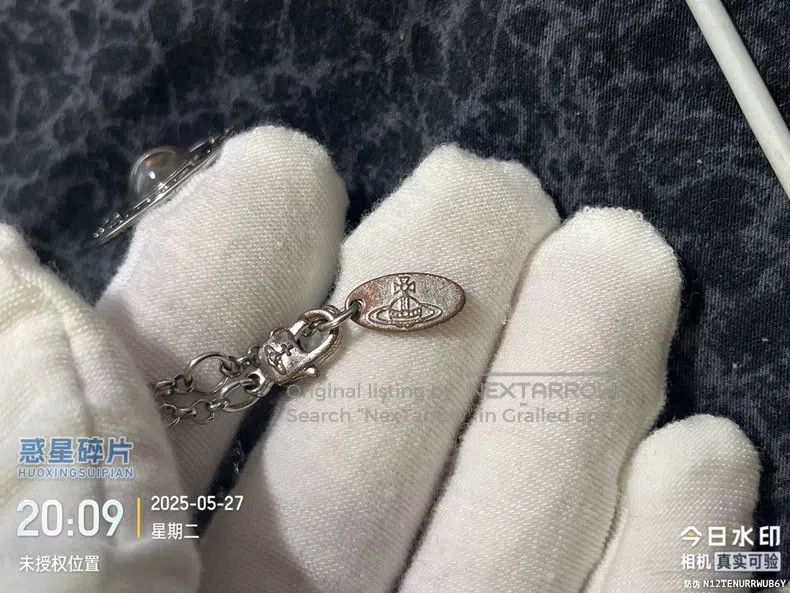 Vivienne Westwood vivienne westwood Silver Medium Orb Necklace Size ONE SIZE - 4 Thumbnail