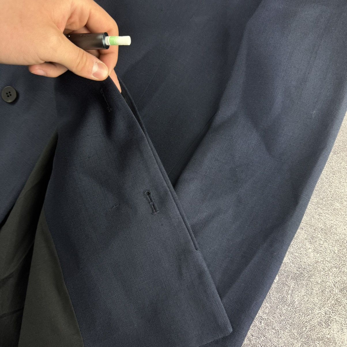 Jacquemus Jacquemus Navy 'La Veste Melo' Jacket Blazer Size US M / EU 48-50 / 2 - 9 Thumbnail