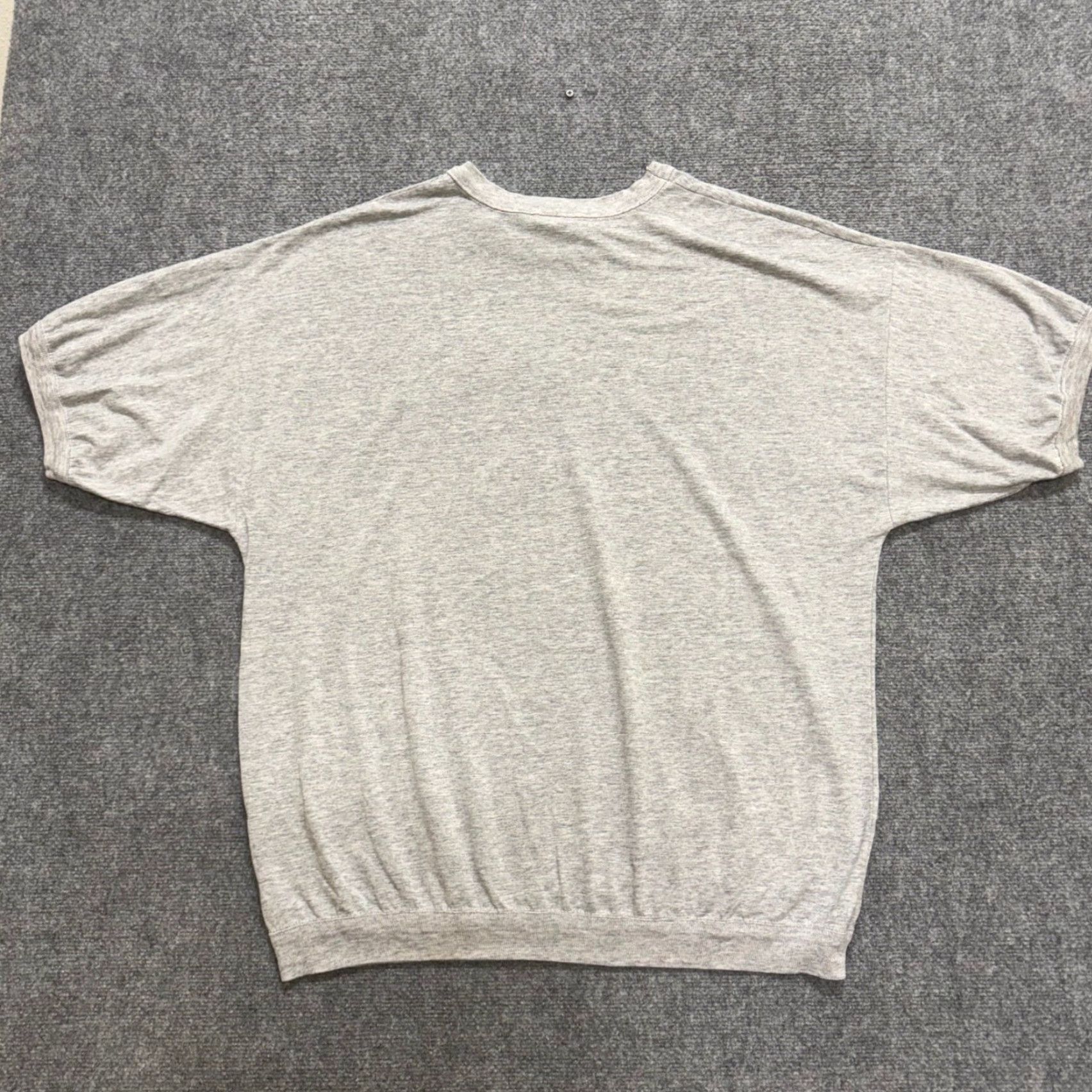 Vintage VINTAGE Unbranded Crewneck Shirt 2XL Mens Heather Gray Distressed 90s Y2K Paper Tag Size US XXL / EU 58 / 5 - 3 Thumbnail