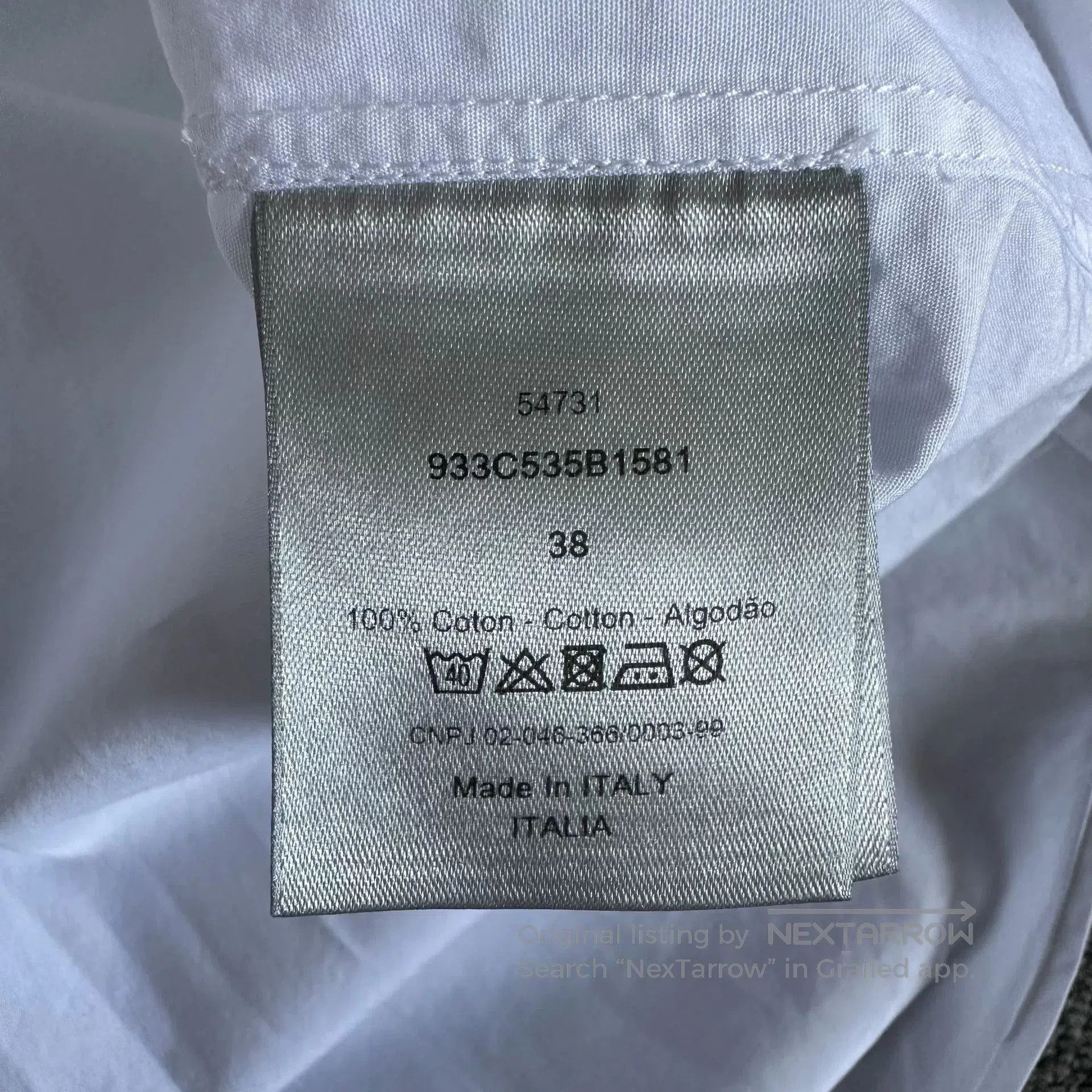 Dior Dior Hajime Sorayama Chest Logo Shirt. Size US M / EU 48-50 / 2 - 4 Thumbnail