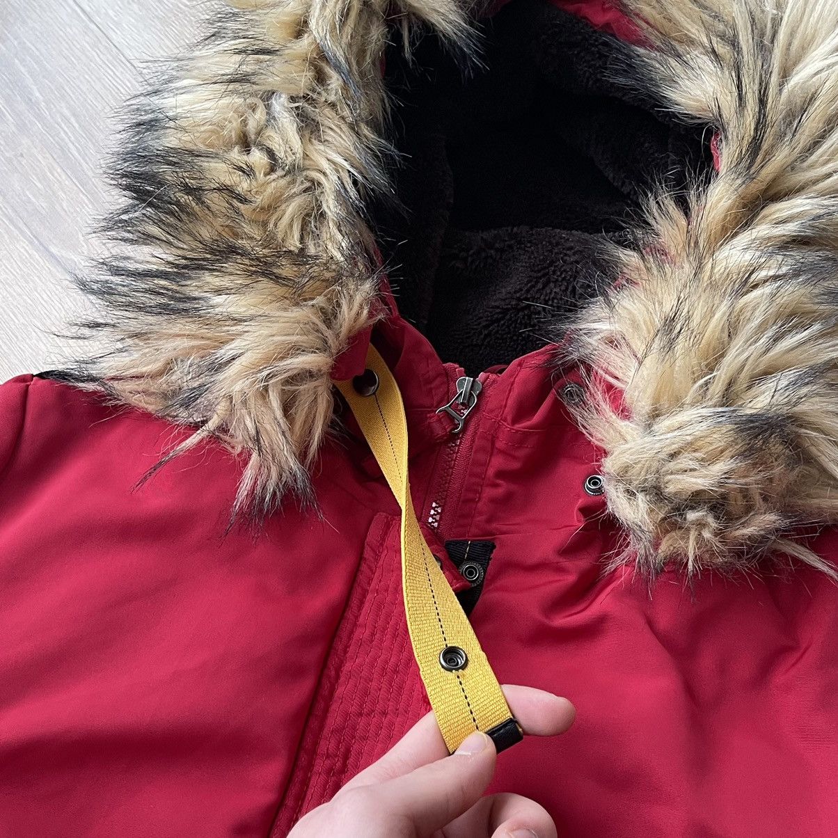 If Six Was Nine Vintage Parajumpers Style Fur Cropped Bomber Jacket LGB Size US S / EU 44-46 / 1 - 6 Thumbnail