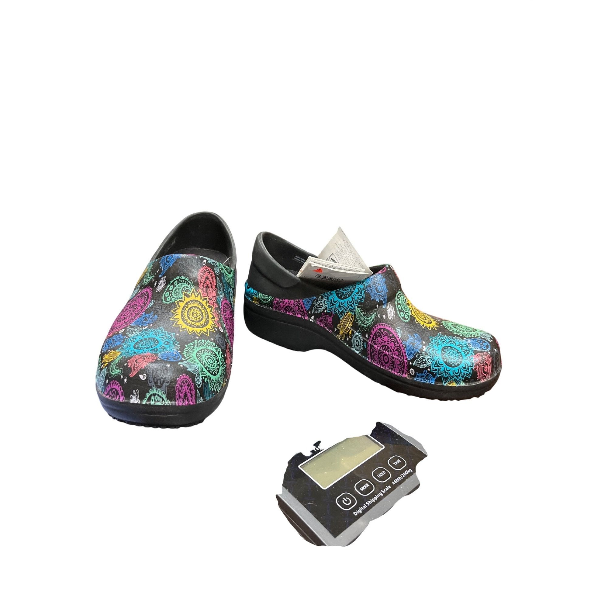 Crocs Crocs Work Dual Comfort wms paisley multicolored slip on clo Size US 6 / IT 36 - 1 Thumbnail