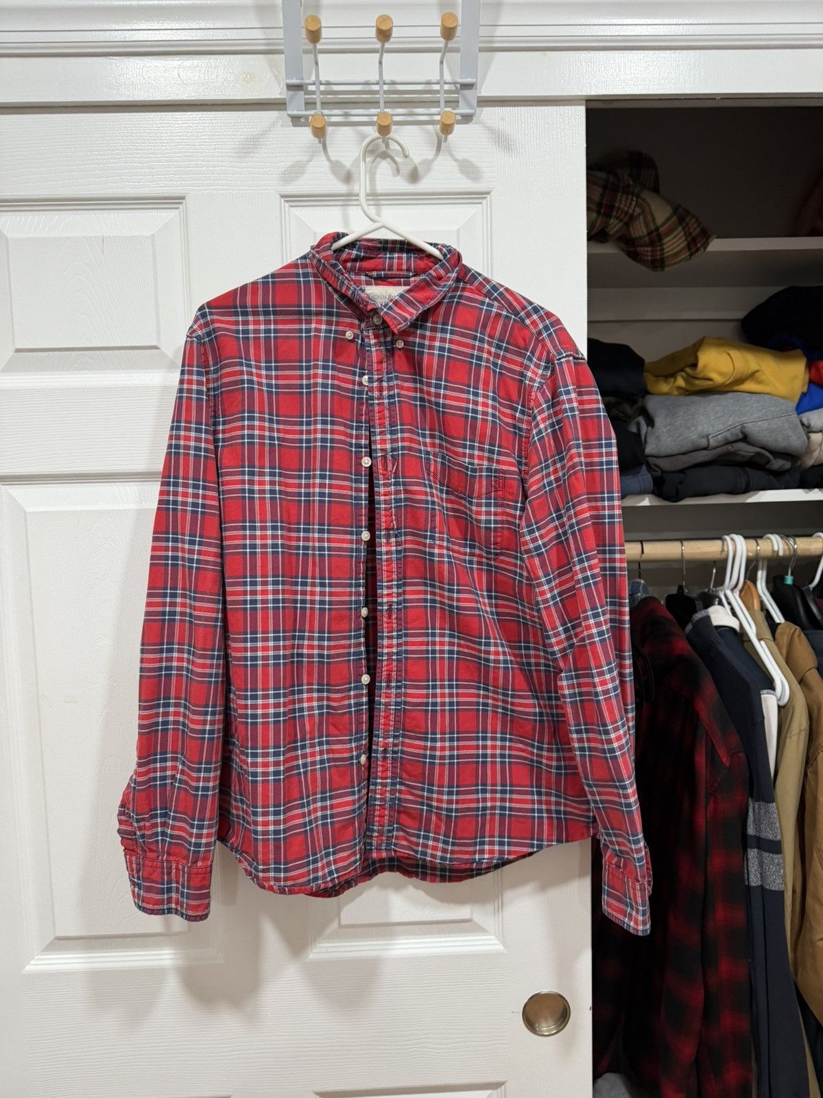 Polo Ralph Lauren Red polo flannel Size US L / EU 52-54 / 3 - 1 Thumbnail