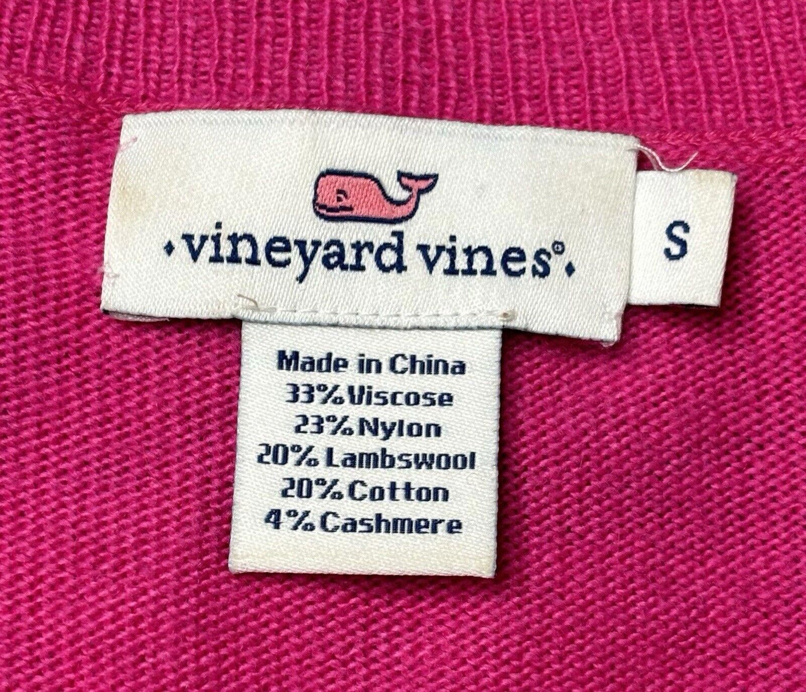 Vineyard Vines Vineyard Vines Sweater Women's Small Lambswool Cashmere Size S / US 4 / IT 40 - 2 Thumbnail