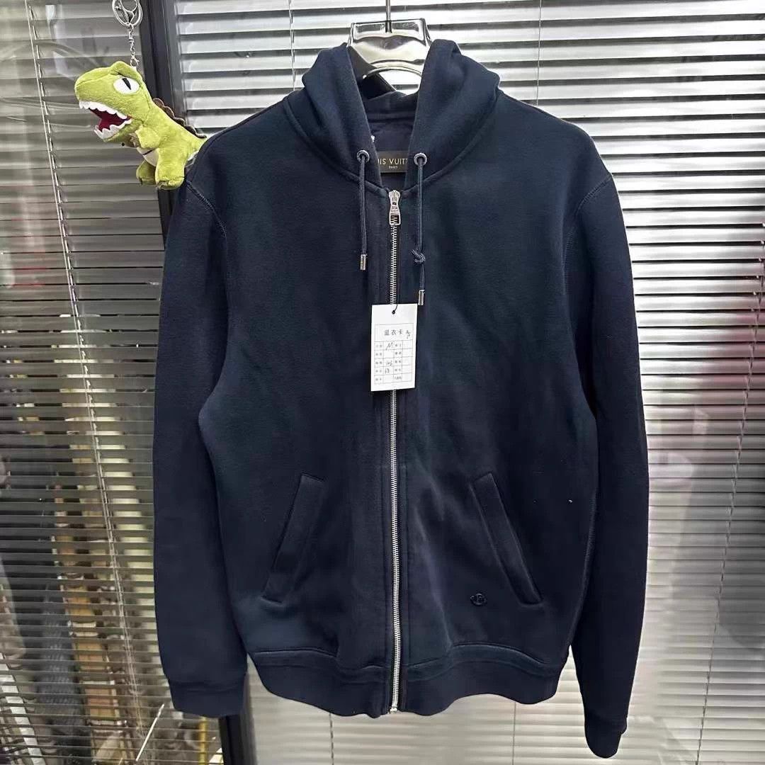 Louis Vuitton Black Zip-Up Hoodie Size US M / EU 48-50 / 2 - 1 Thumbnail