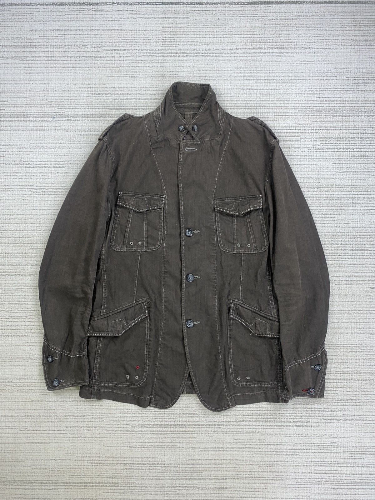 Japanese Brand Vintage BALL Japanese Brand Mulipocket Punk Style Jacket Size US M / EU 48-50 / 2 - 5 Thumbnail