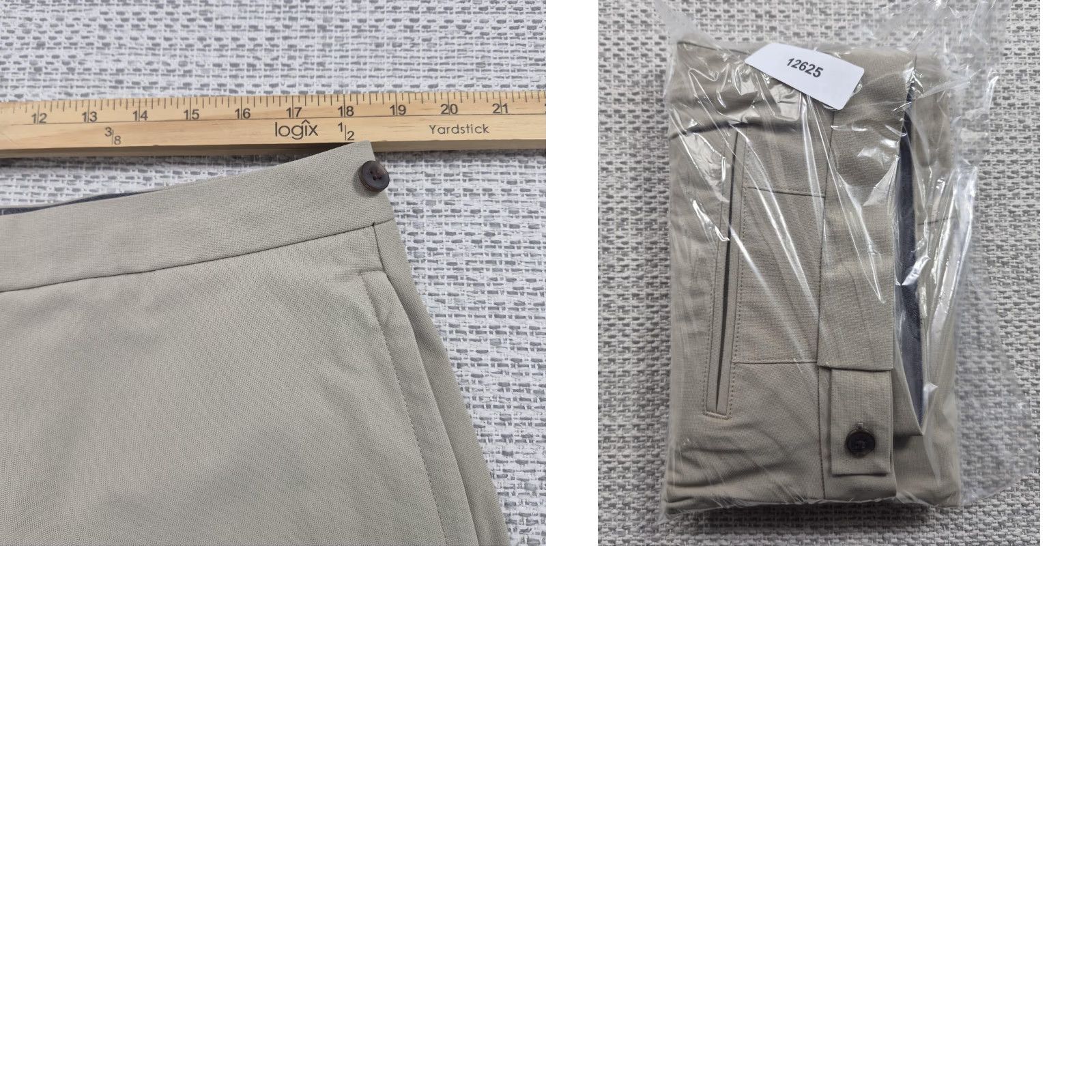 Rhone Rhone Pants Mens 36x29 Beige Stretch Chino Cuffed Straight Leg Performance Size US 36 / EU 52 - 9 Thumbnail