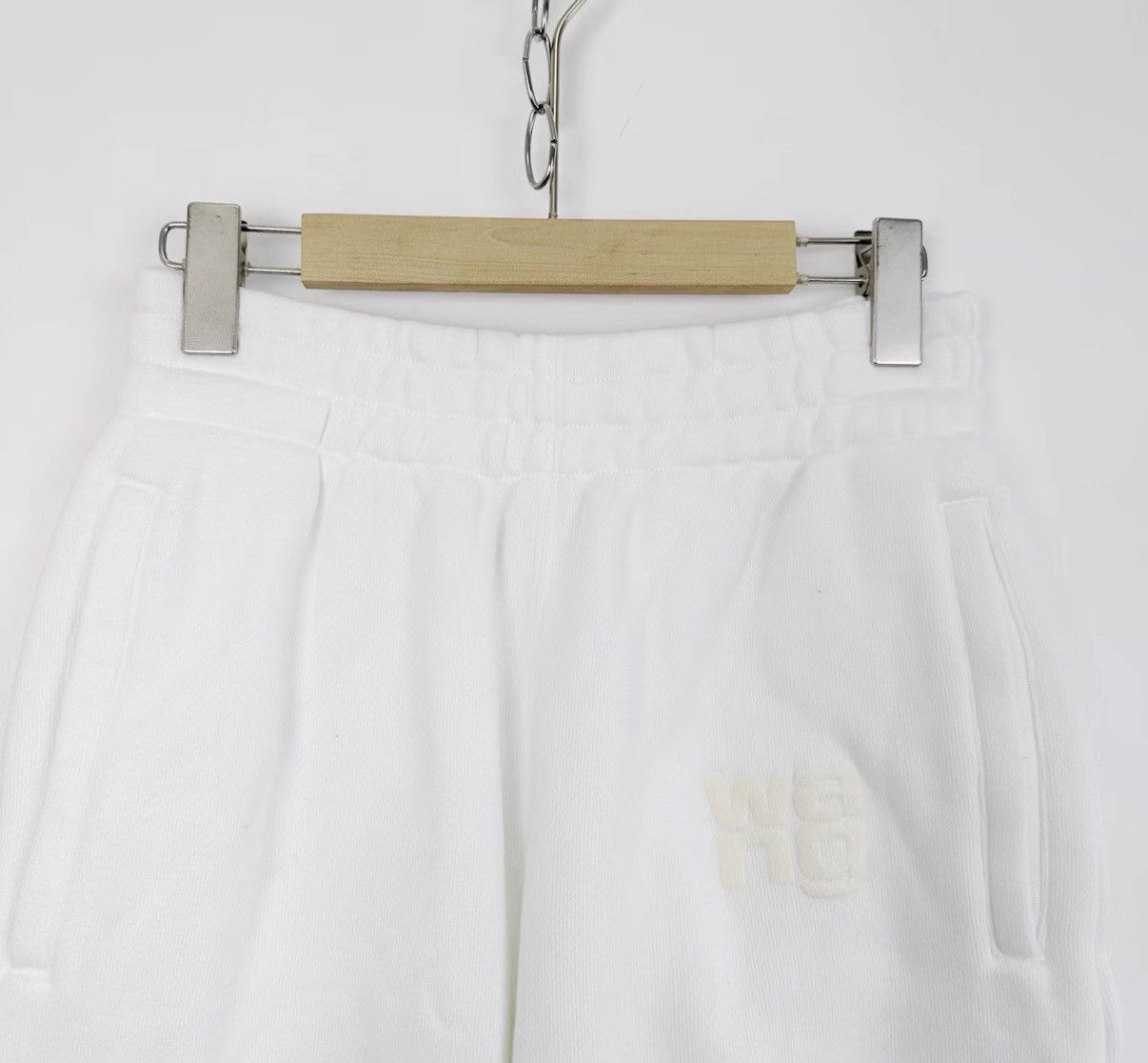 Alexander Wang Alexander Wang White Foam Logo Jogger Pants K12 Size 26" / US 2 / IT 38 - 3 Thumbnail