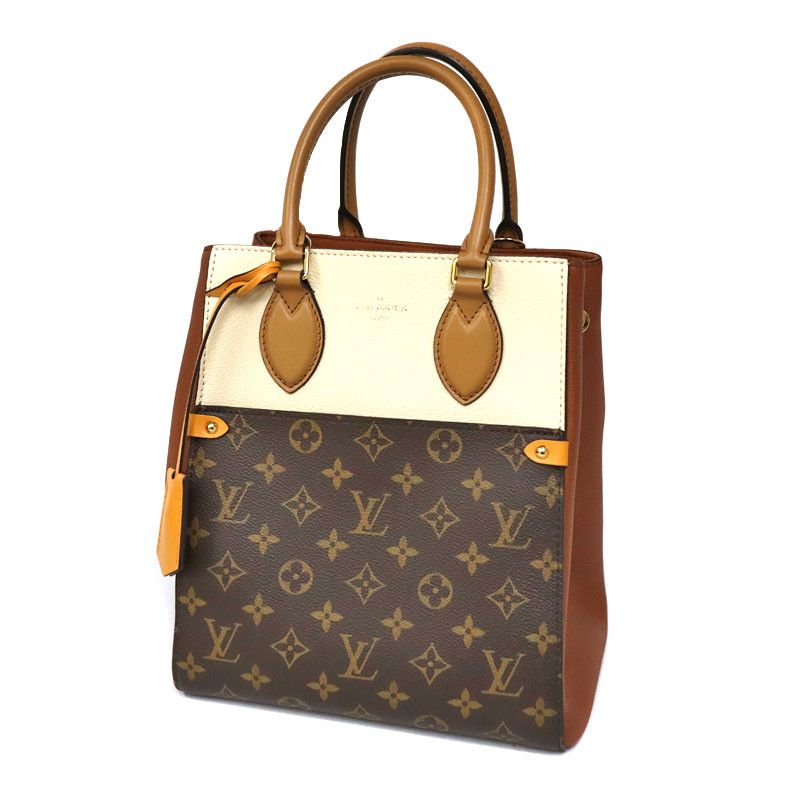 Louis Vuitton "Monogram Fold Tote MM" M45376 Women's 2WAY  Shoulder Hand Bag