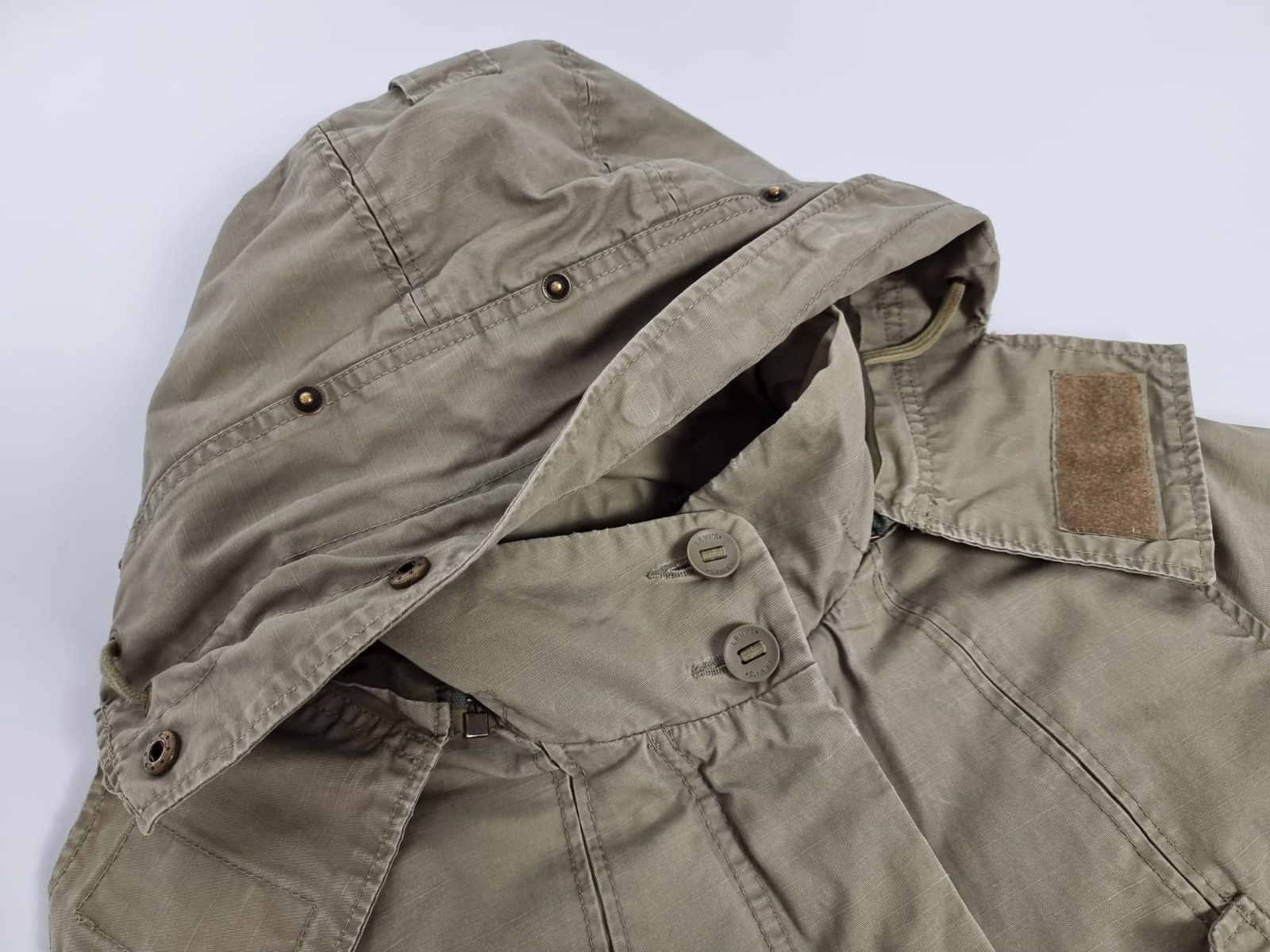 Levi's vintage Levi's Proto Punk hooded heavy long jacket S Size US S / EU 44-46 / 1 - 9 Thumbnail