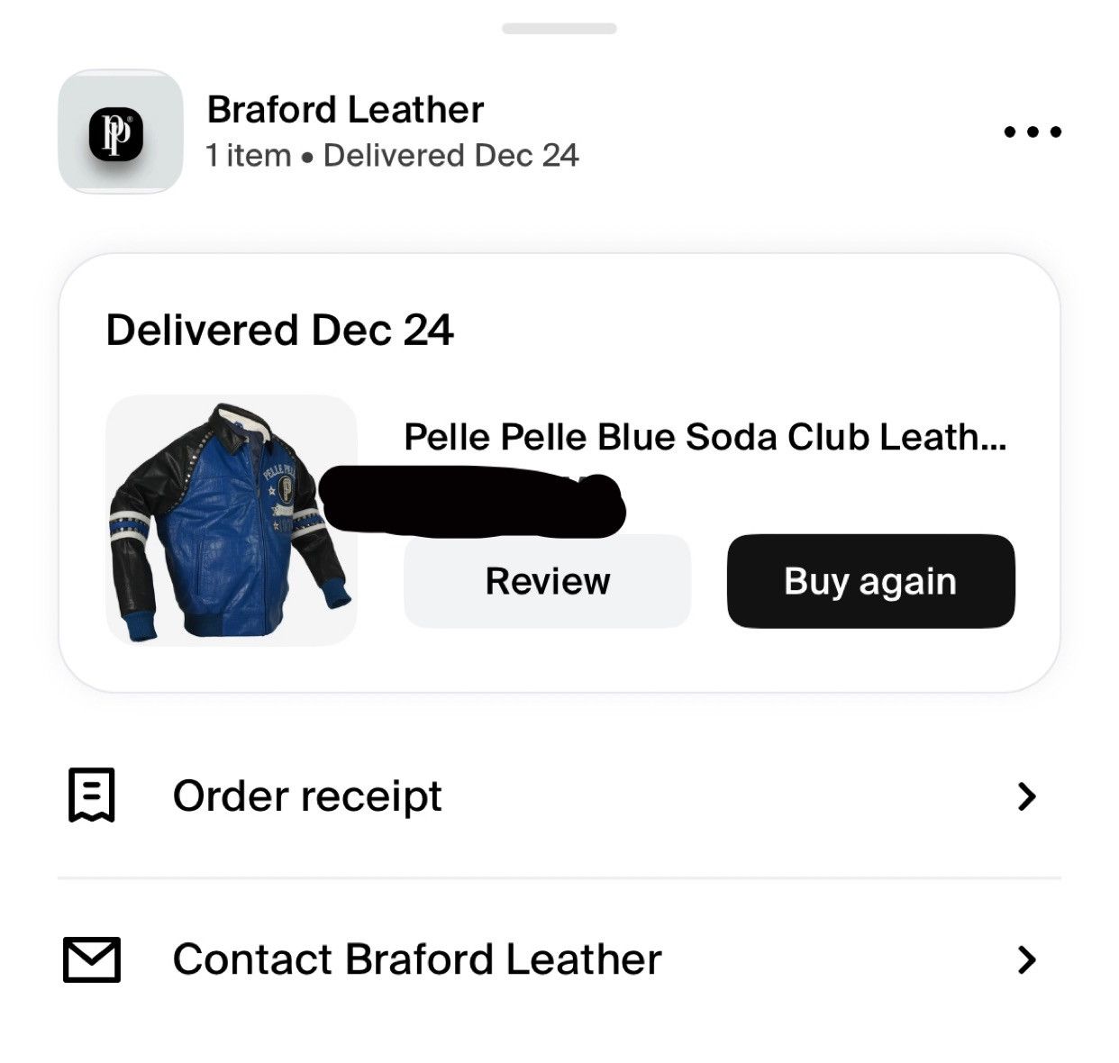 Pelle Pelle Pelle Pelle Blue Soda Club Leather Jacket Size US L / EU 52-54 / 3 - 9 Thumbnail