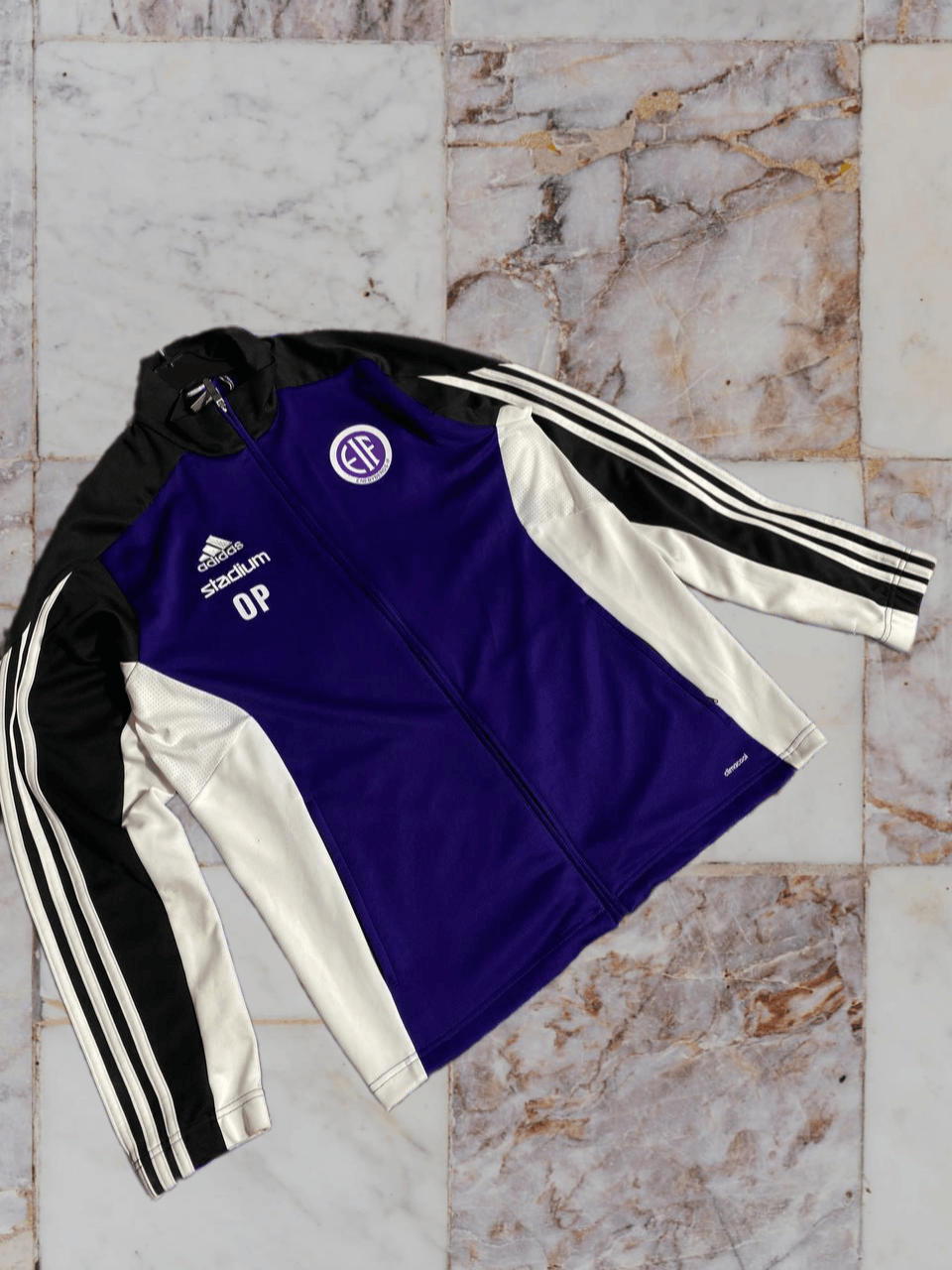 Vintage 90s Adidas Germany Soccer Zip Up Sweatshirt Jacket