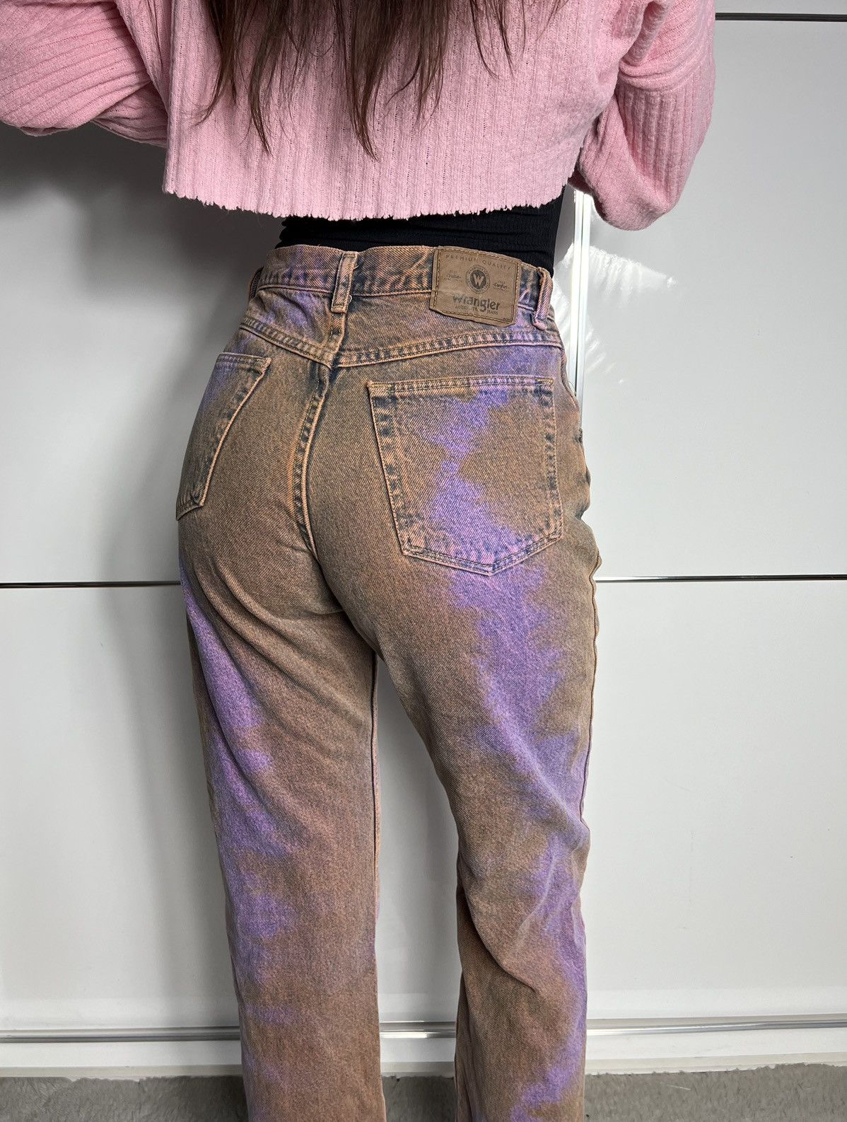 Wrangler Pants Wrangler Jeans Patterns Vintage Size 27" / US 4 / IT 40 - 5 Thumbnail
