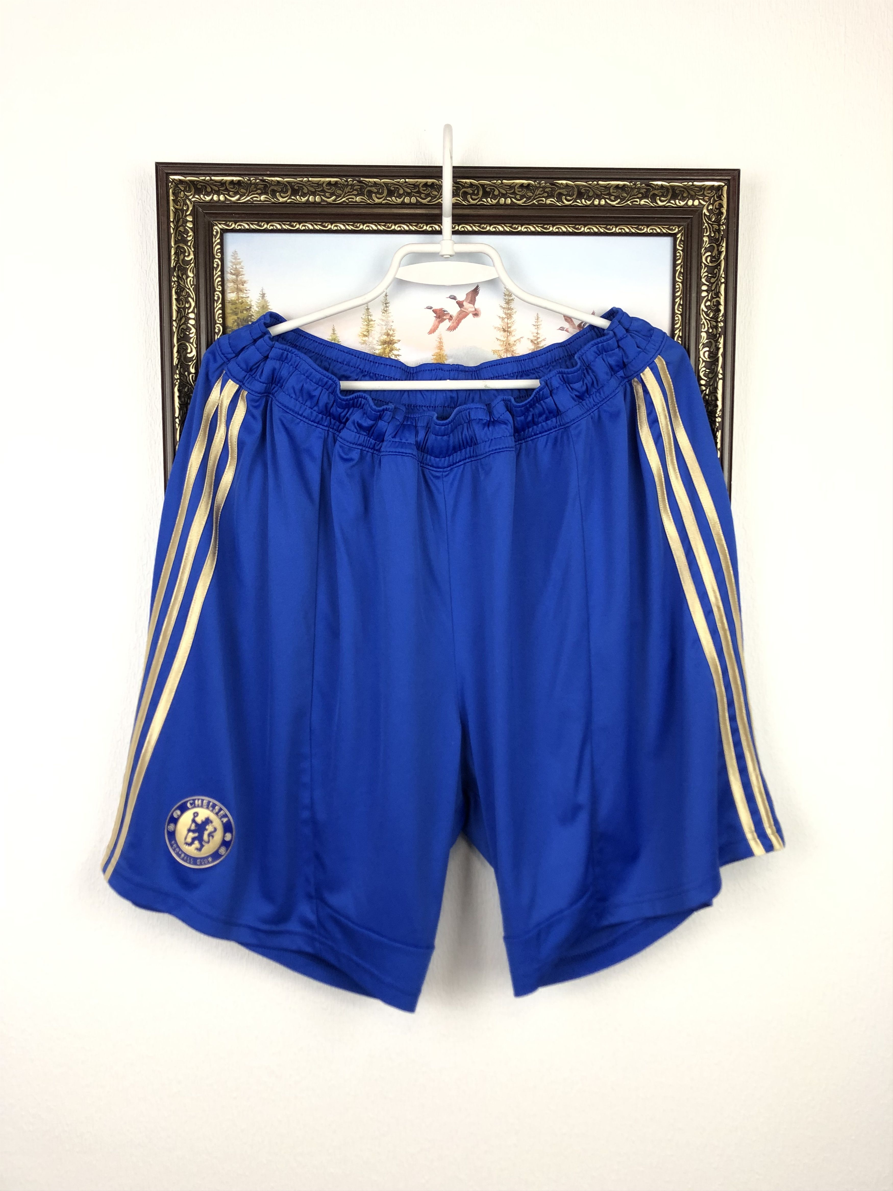 Adidas Vintage Adidas Chelsea Football Shorts Soccer Track Mens 2XL Size US 40 / EU 56 - 1 Thumbnail