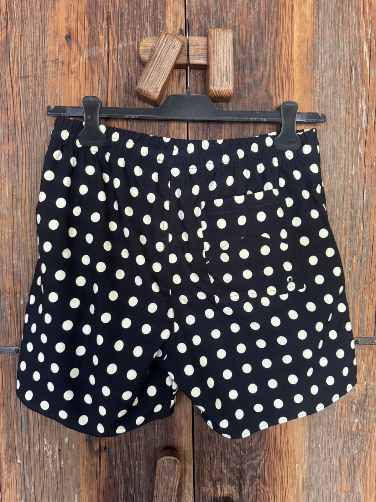 Rhude Rhude Black & Off-white Polka Dots swim shorts - large Size US 33 - 2 Thumbnail