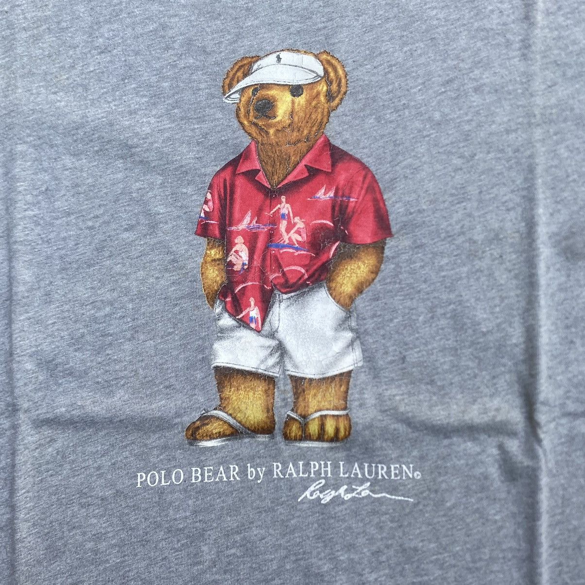 Polo Ralph Lauren Vintage Poli Bear Tshirt Size US S / EU 44-46 / 1 - 2 Thumbnail
