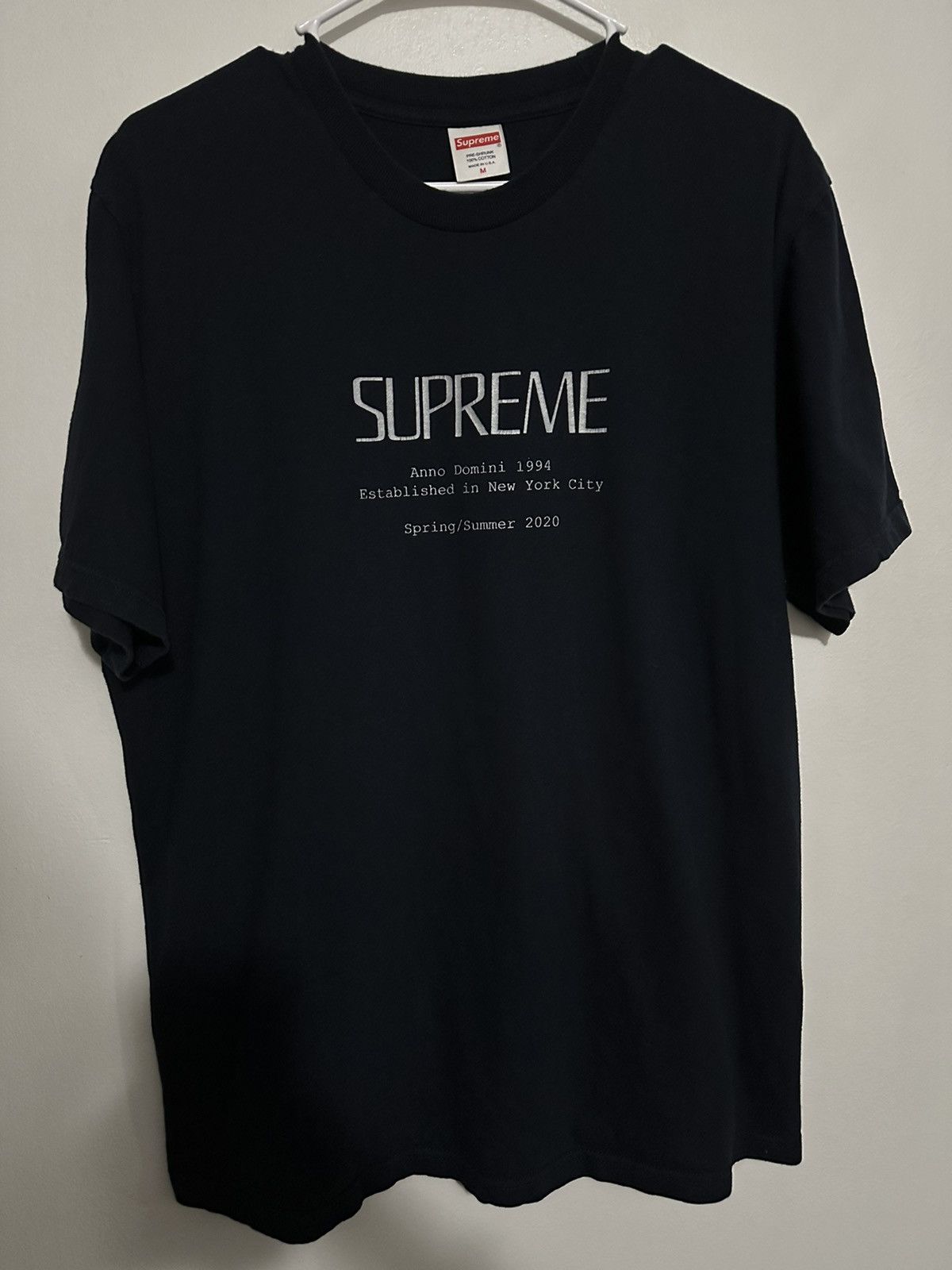 Supreme Supreme Anno Domini Tee Size US M / EU 48-50 / 2 - 1 Thumbnail