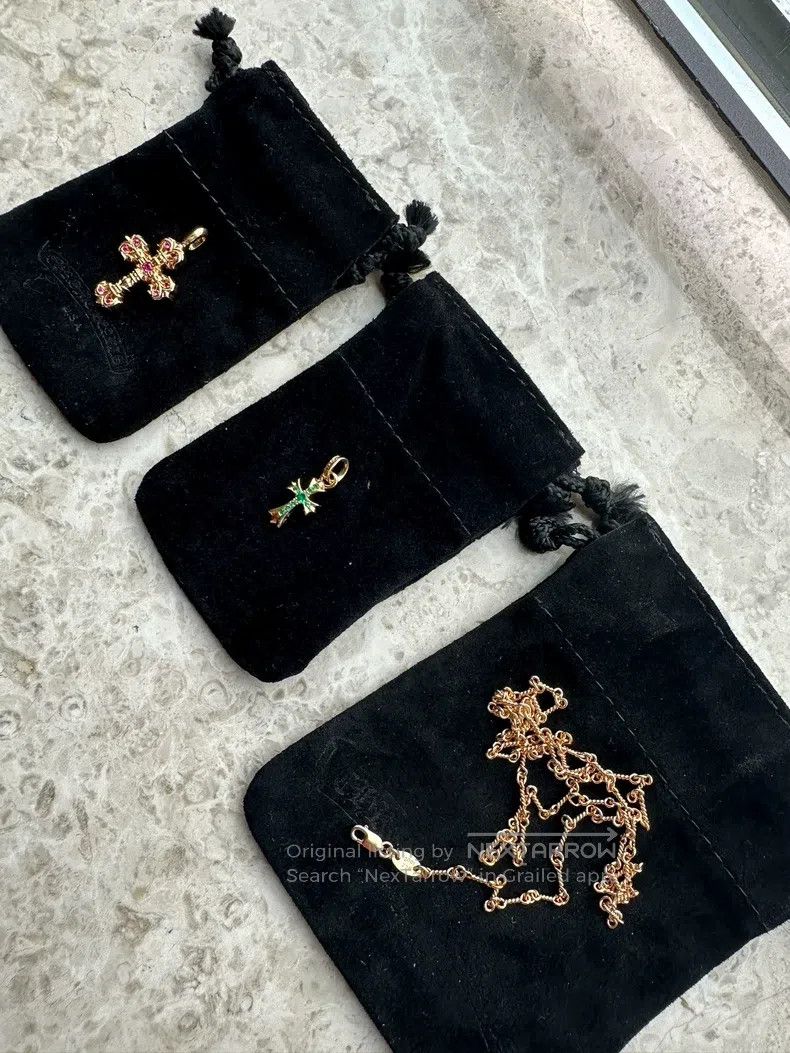 Chrome Hearts CHROME HEARTS Size OS 22k pink diamond nine diamond flame c Size ONE SIZE - 7 Thumbnail