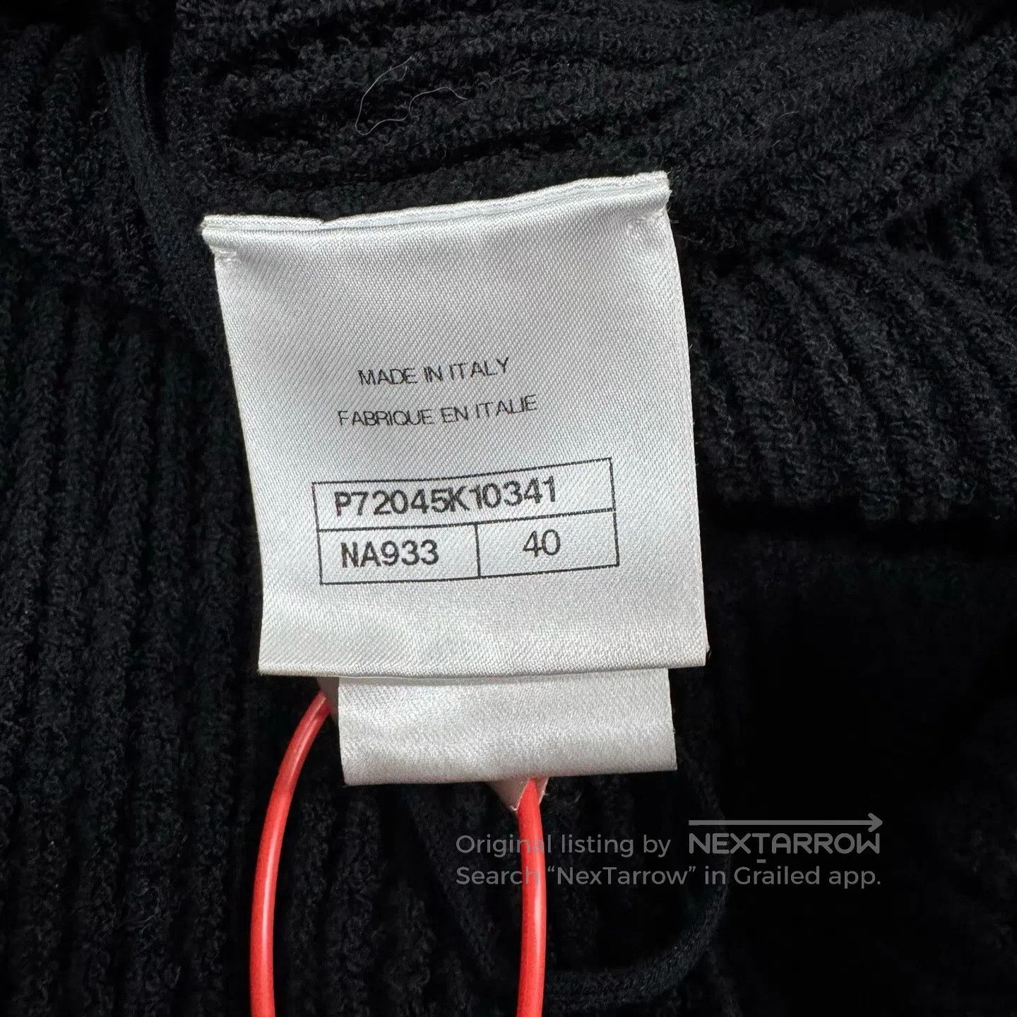 Chanel Chanel Black and white color combination; knitted cardigan Size L / US 10 / IT 46 - 7 Thumbnail