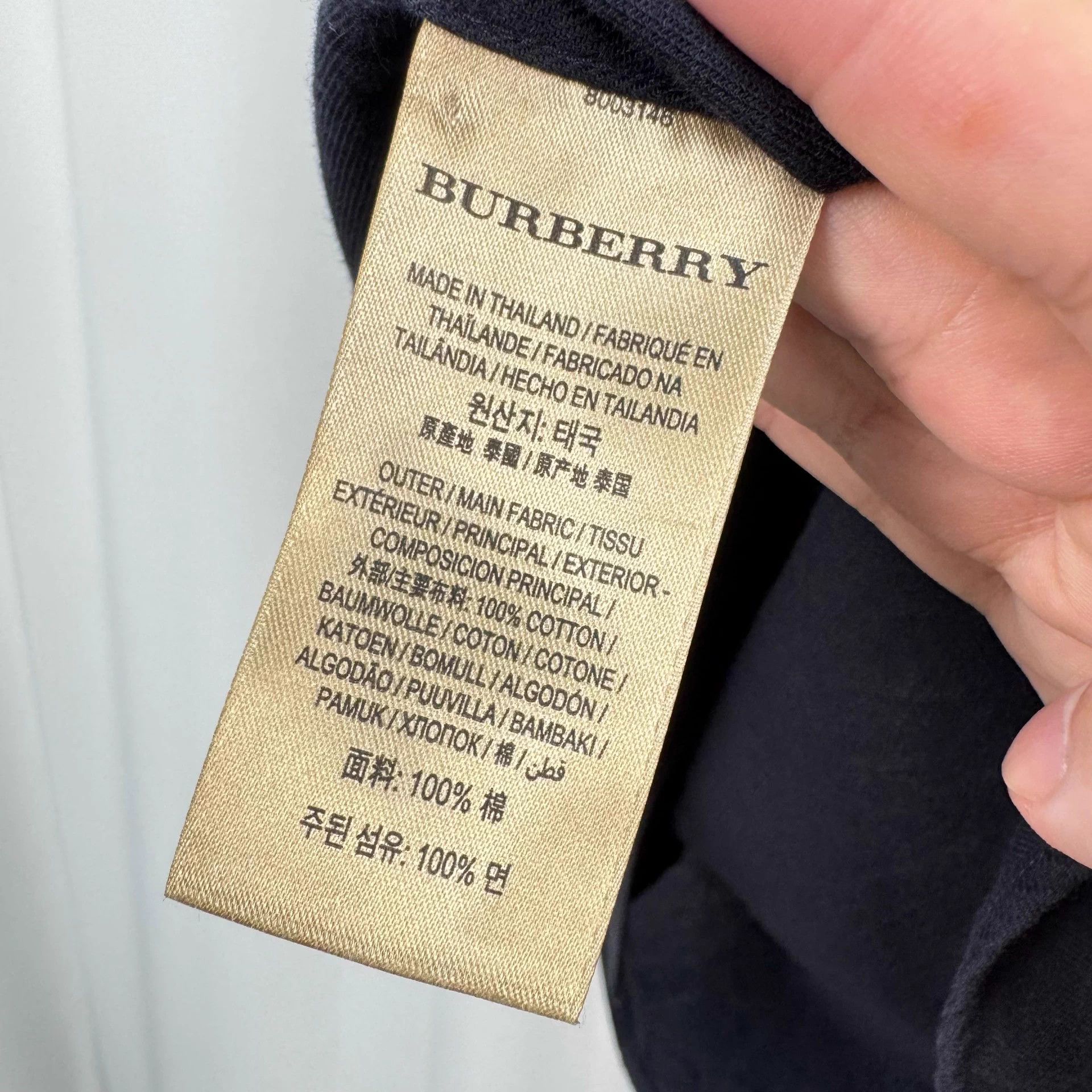 Burberry Burberry Horseferry Embroidered Logo Shirt M 98 New Size US M / EU 48-50 / 2 - 6 Thumbnail