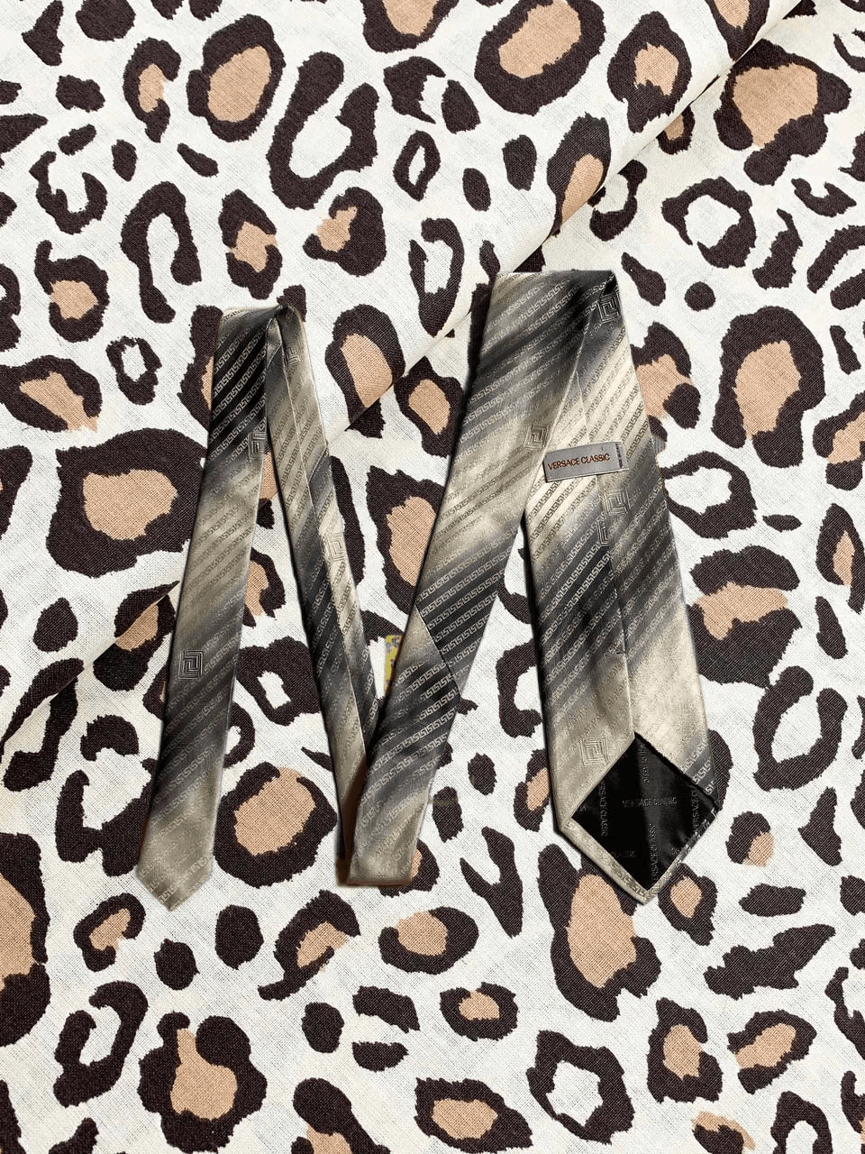 Versace × Vintage Vintage Versace Tie Size ONE SIZE - 1 Thumbnail