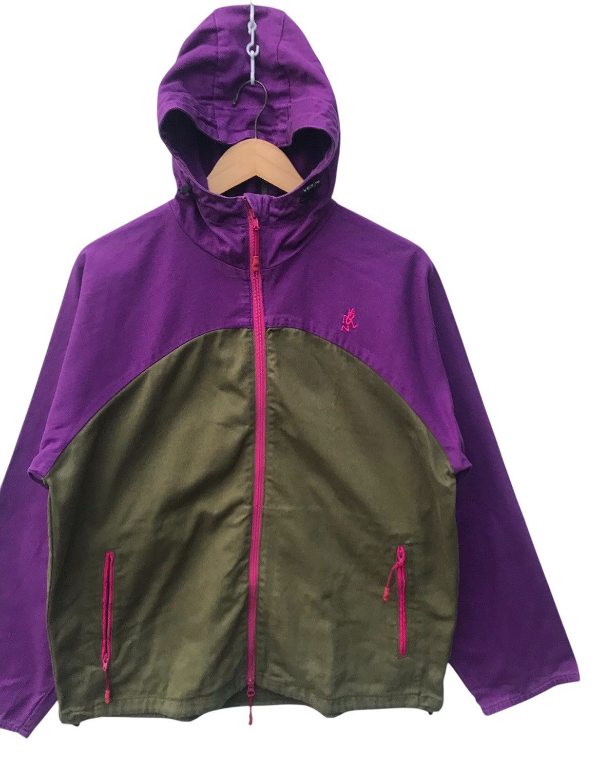 Gramicci Gramicci Two Tones Hoodie Jacket Size US L / EU 52-54 / 3 - 3 Thumbnail