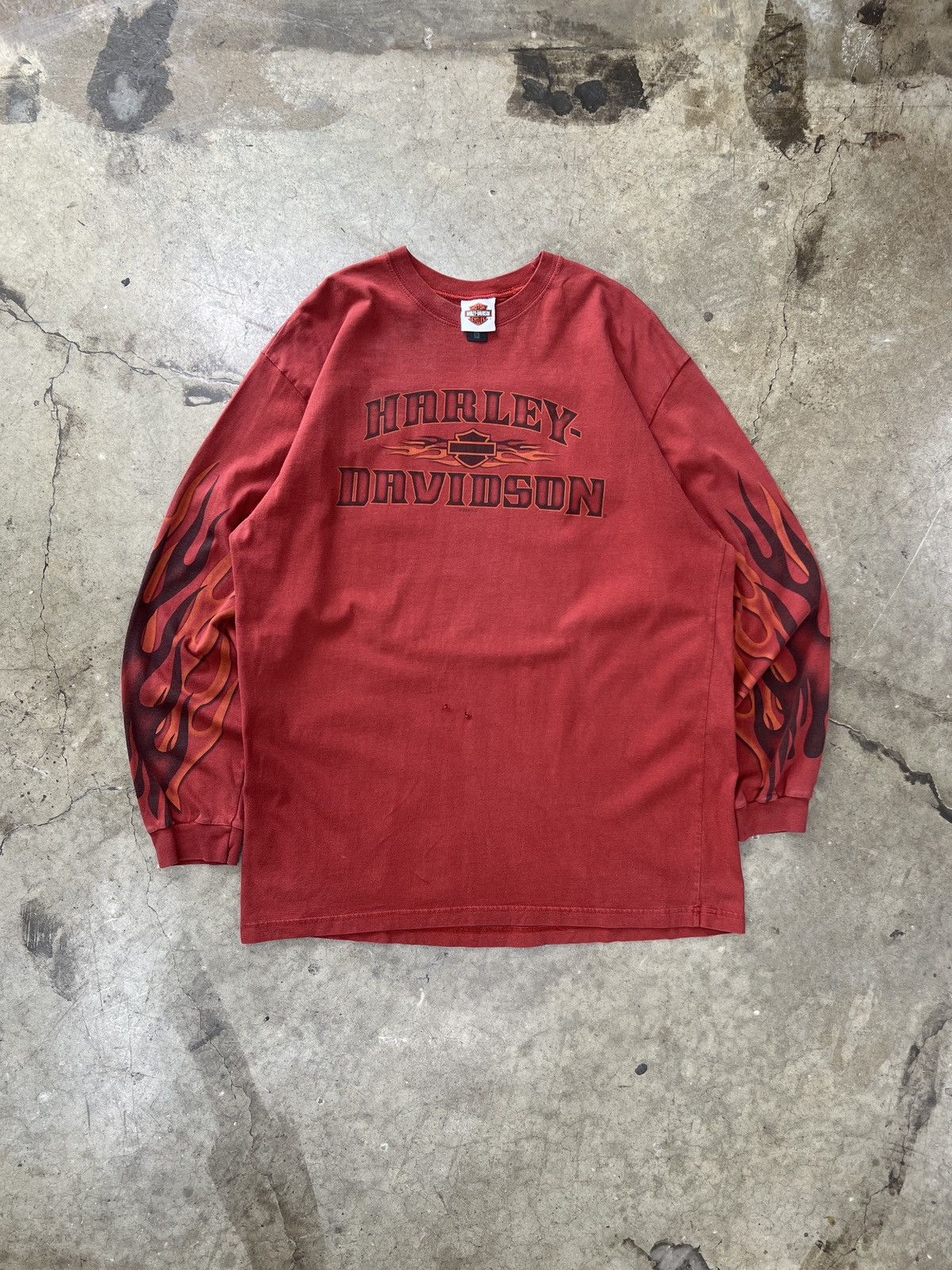 Harley Davidson Vintage 2009 Harley Davidson Flame Highroads New Jersey XL Size US XL / EU 56 / 4 - 6 Thumbnail