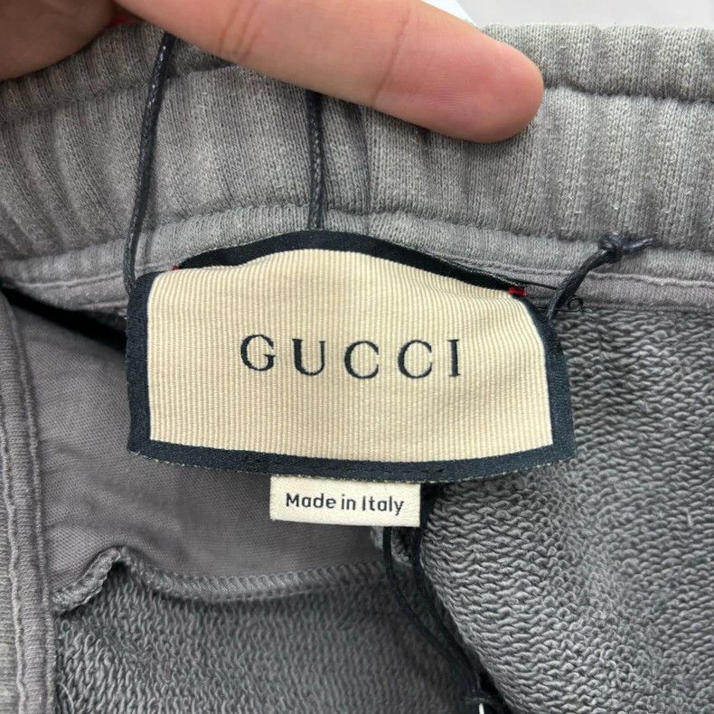 Gucci Gucci Size XS Double G String Logo Striped Drawstring Casua Size US 27 - 6 Thumbnail
