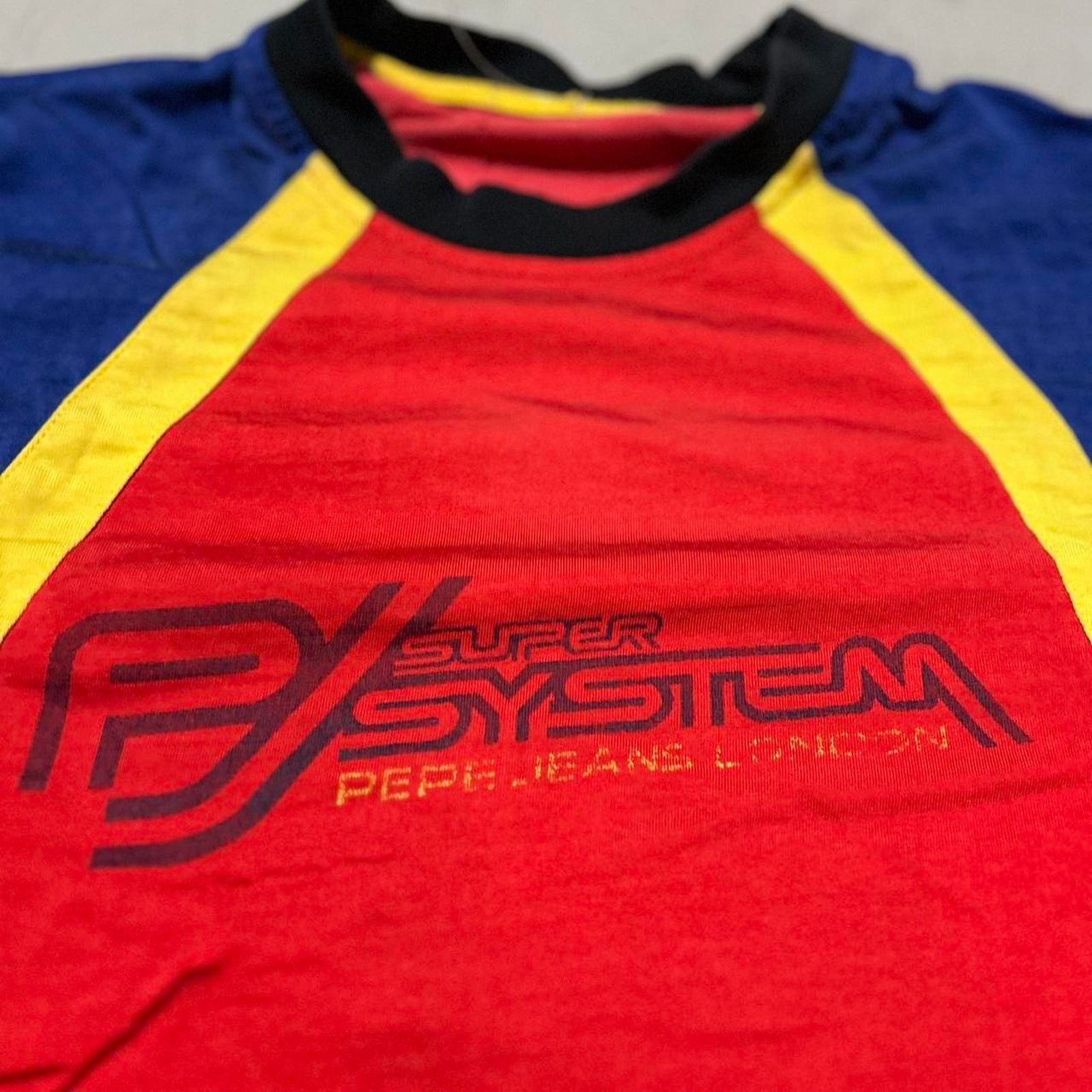 Pepe Jeans **Vintage Pepe Jeans London Super System Faded T-Shirt Size US S / EU 44-46 / 1 - 2 Thumbnail