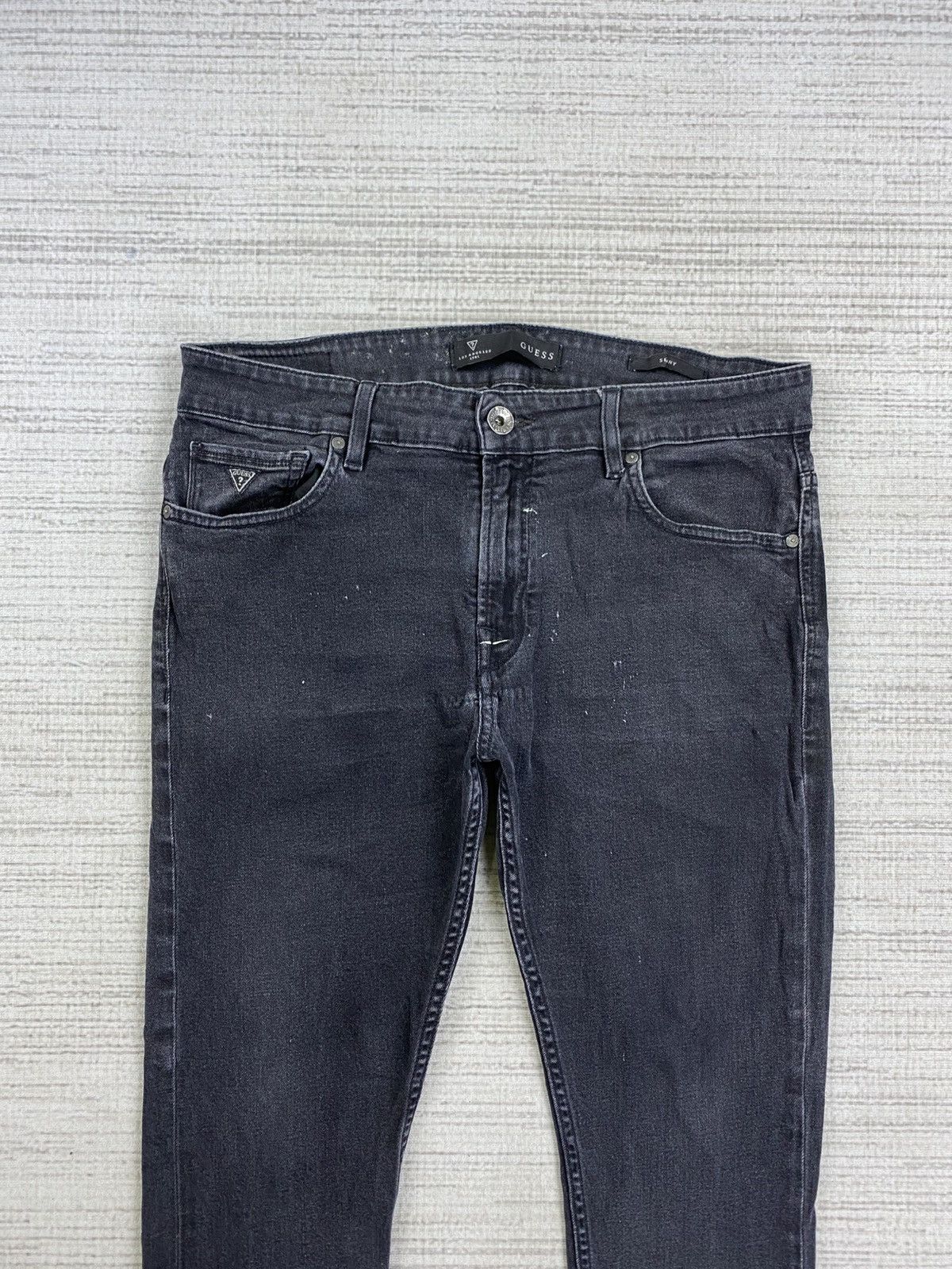 Guess × Vintage Vintage Guess Los Angeles Skinny Denim Pants Size US 34 / EU 50 - 7 Thumbnail