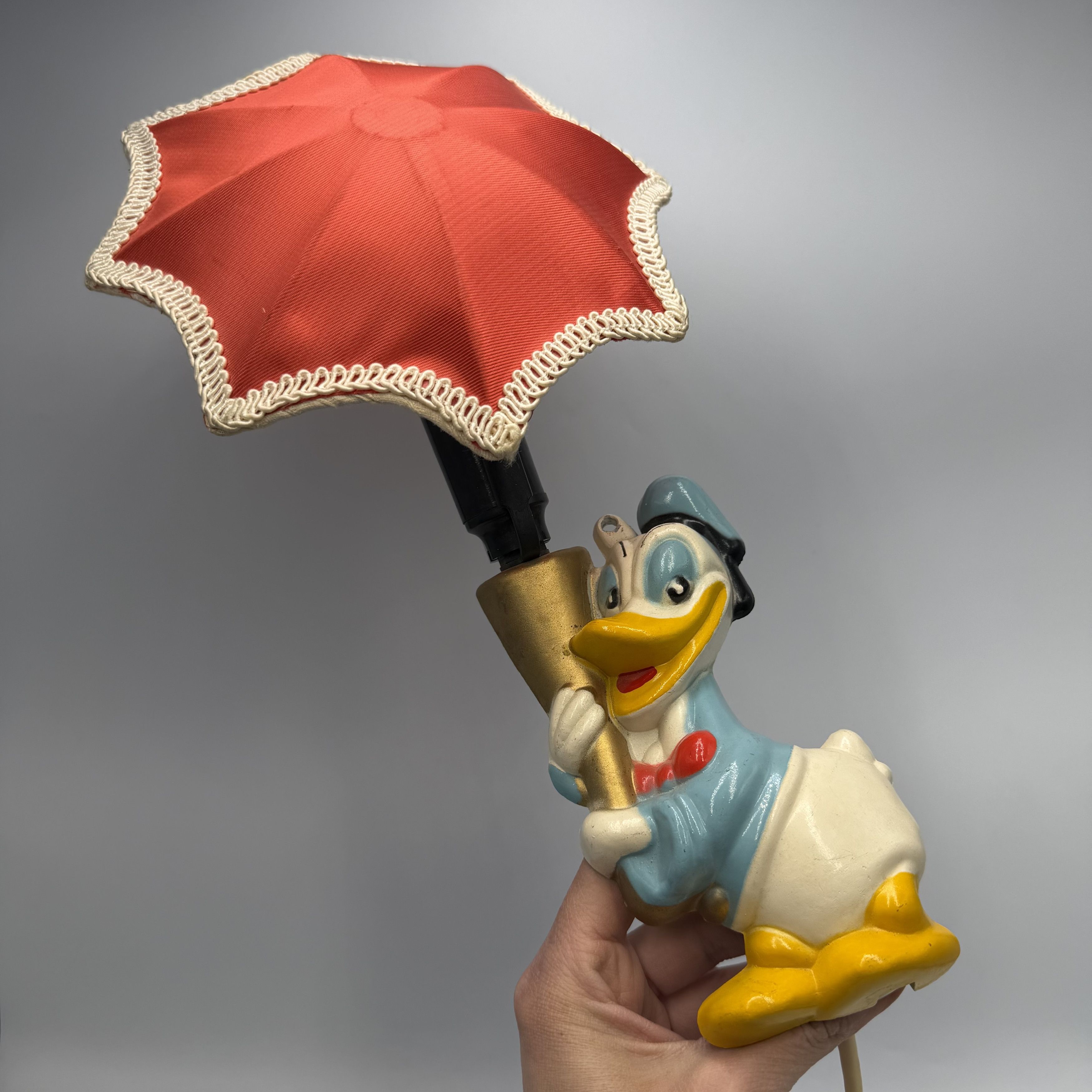 Vintage Vintage Soviet Cartoon Duck Wall Lamp Night Light Umbrella Size ONE SIZE - 10 Thumbnail